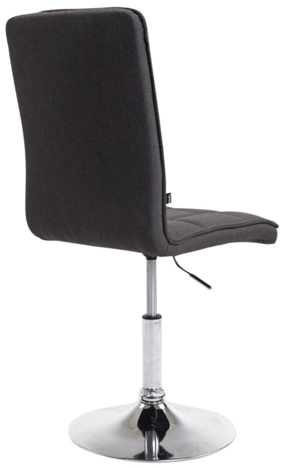 Lot de 2 chaises de salle à manger Peking V2 en tissu avec pied trompette