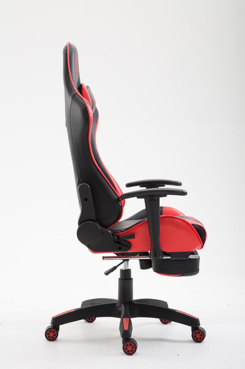 Fauteuil de bureau Boavista en similicuir avec/sans repose-pied