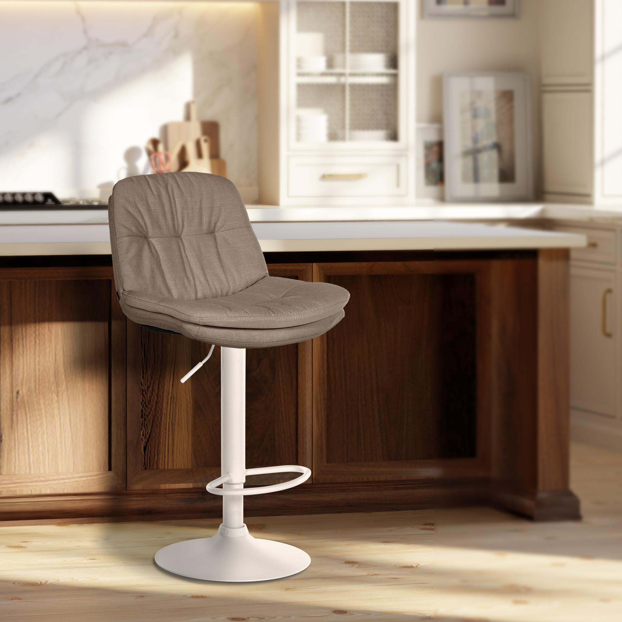 Tabouret de bar Laurel Tissu