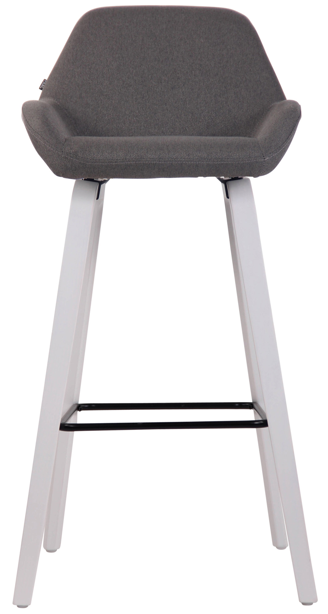 Tabouret de bar Newnan en tissu à 4 pieds
