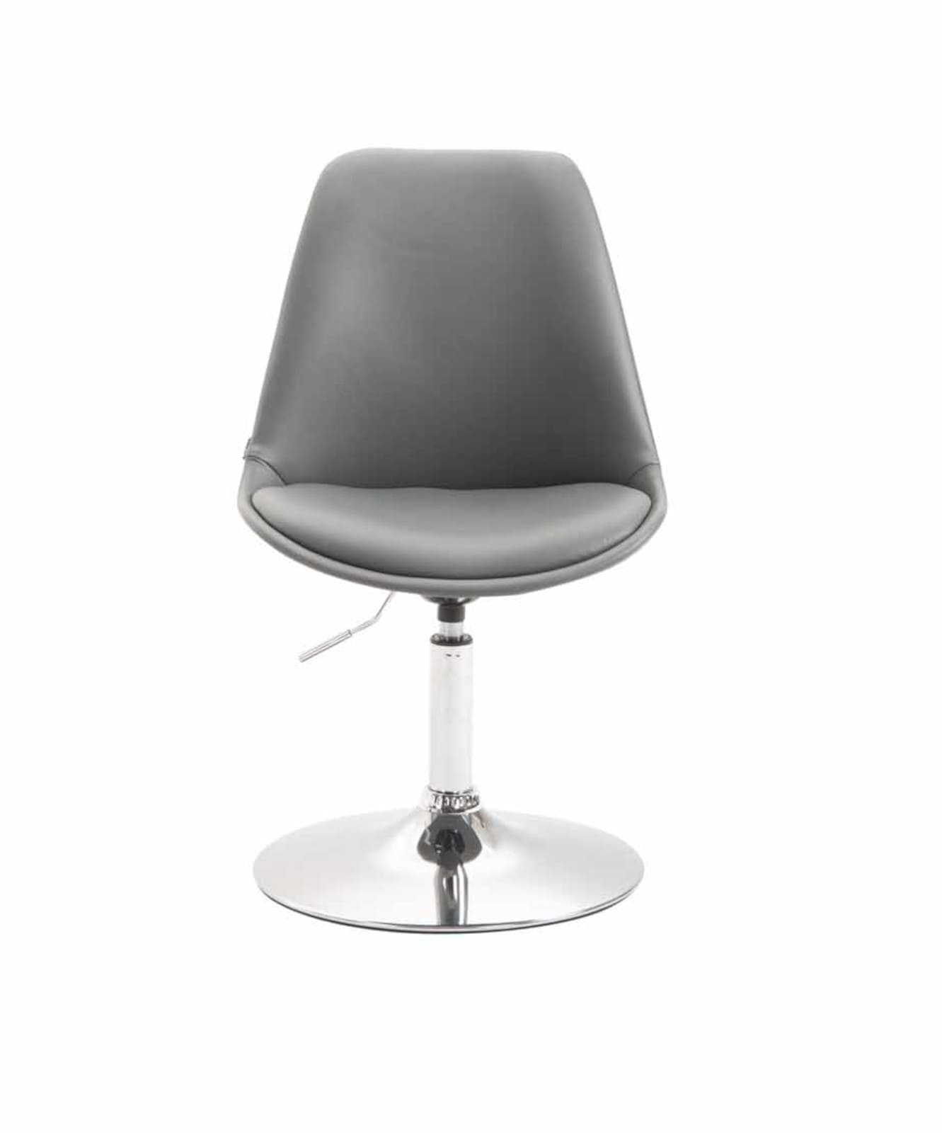 Lot de 4 Chaises de salle à manger Maverick similicuir avec pied trompette