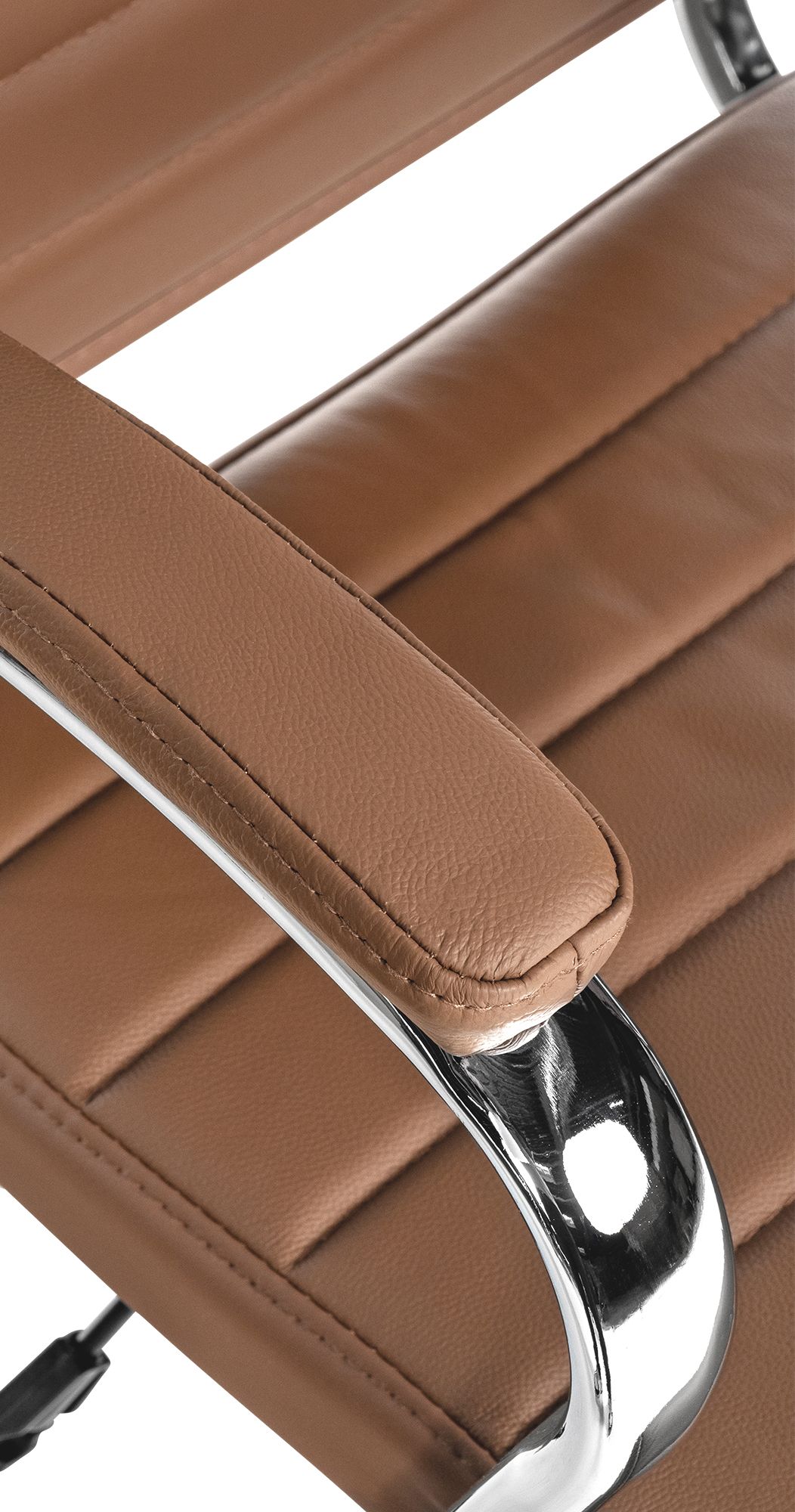 Chaise de bureau Mollis cuir véritable