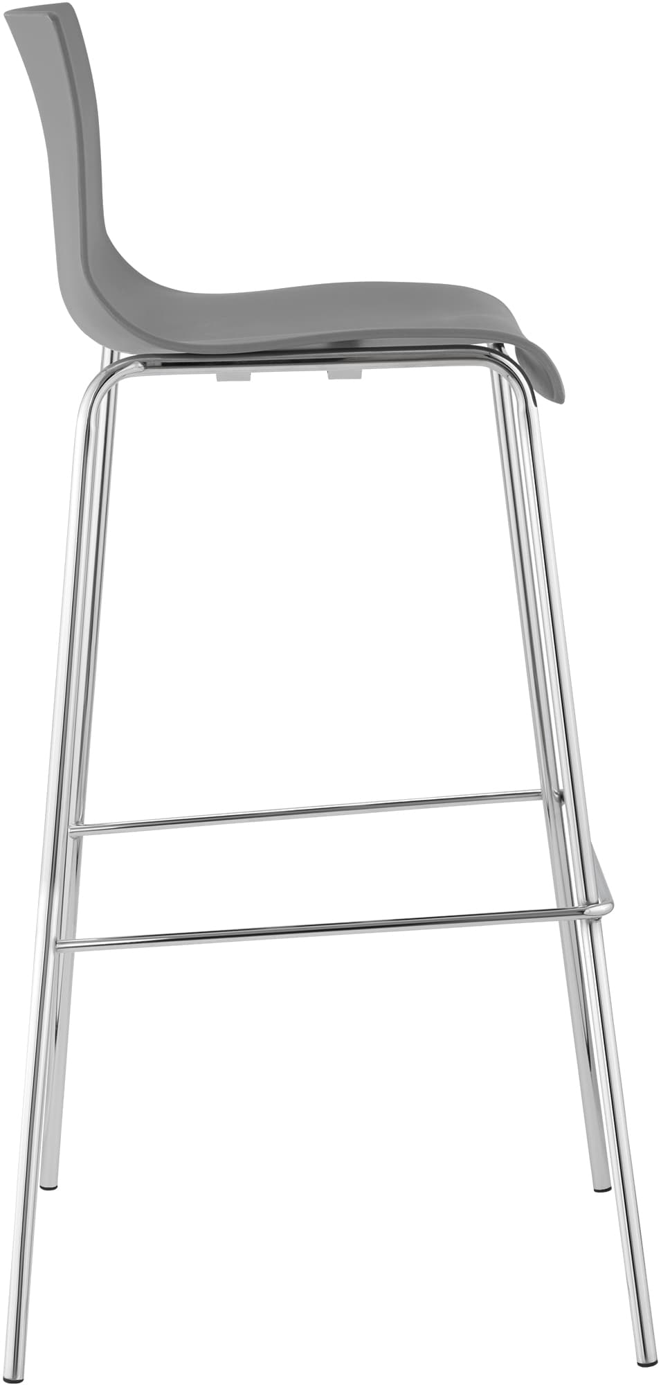 Lot de 2 tabourets de bar Hover en plastique