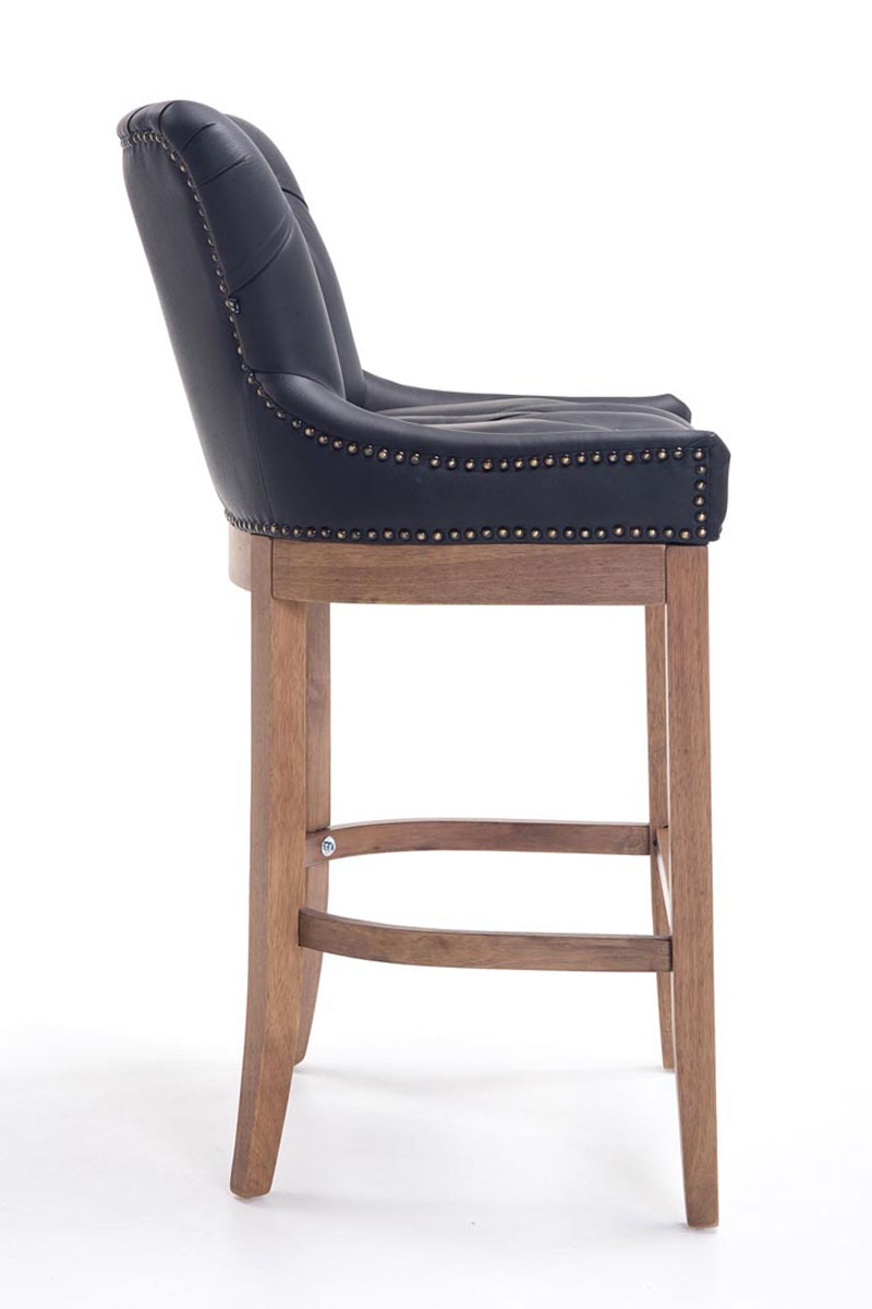 Lot de 2 Tabourets de bar Lakewood en véritable Cuir