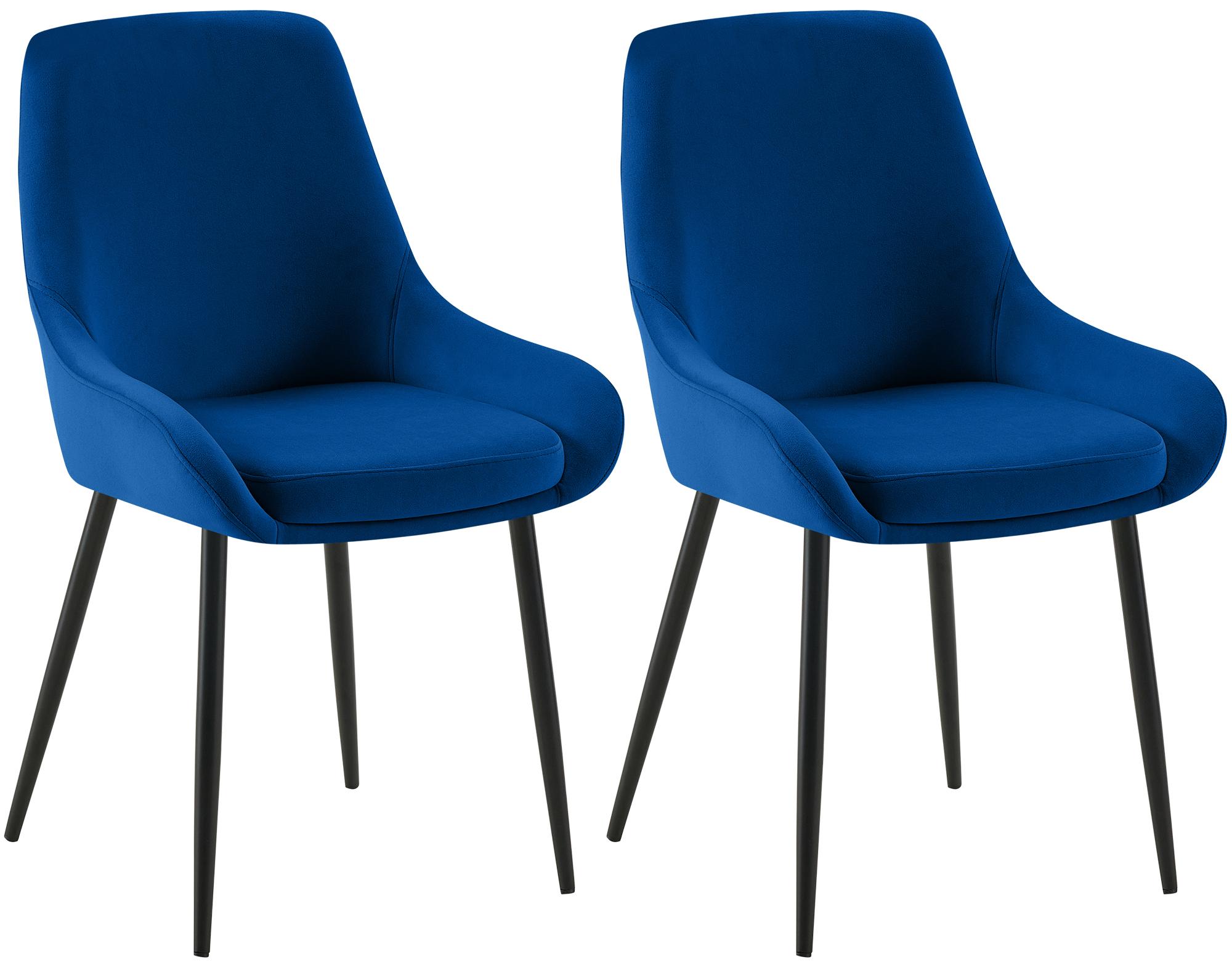 Lot de 2 chaises de salle à manger Elmira