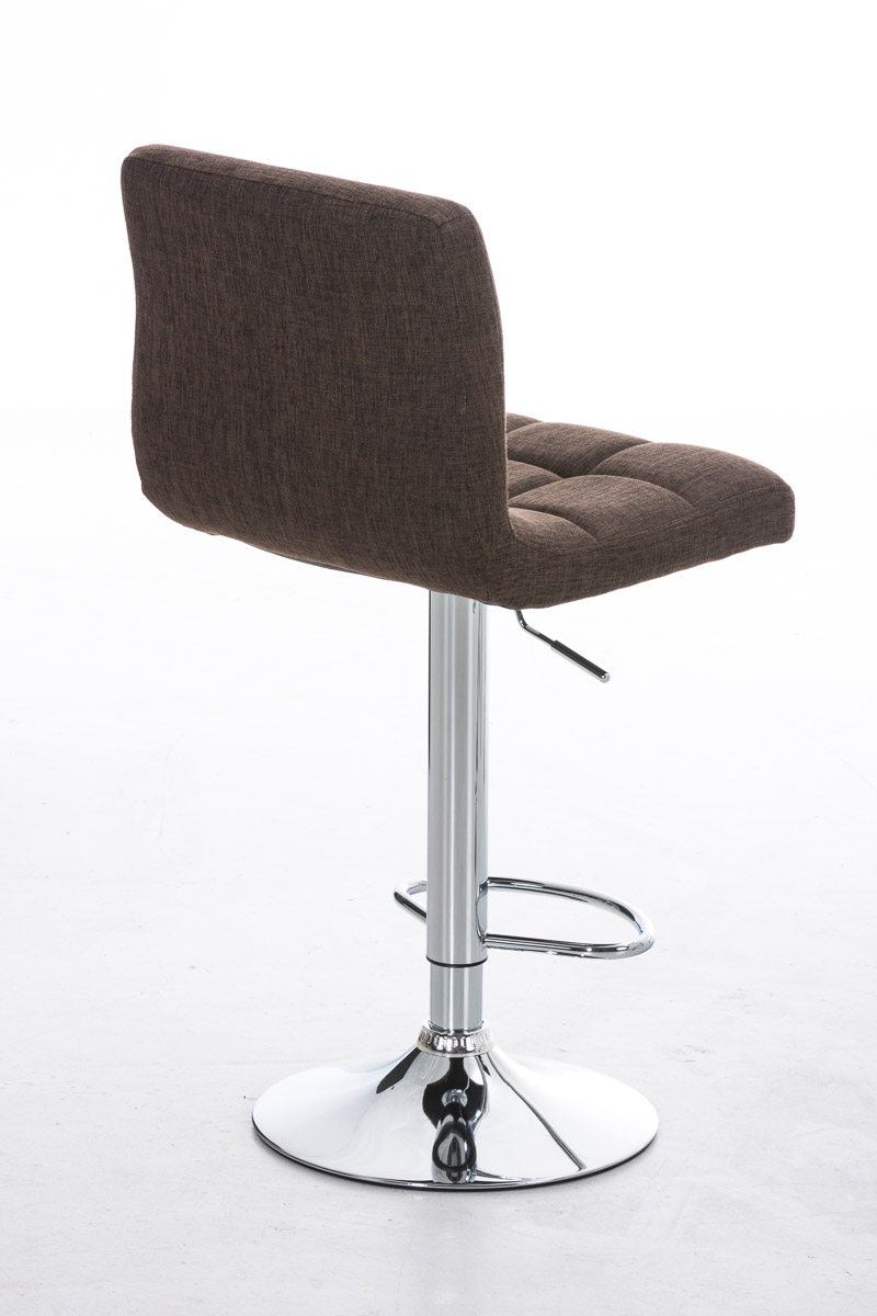 Tabouret de bar Peru revêtement tissu