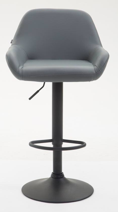 Lot de 2 tabourets de bar Braga en Similicuir