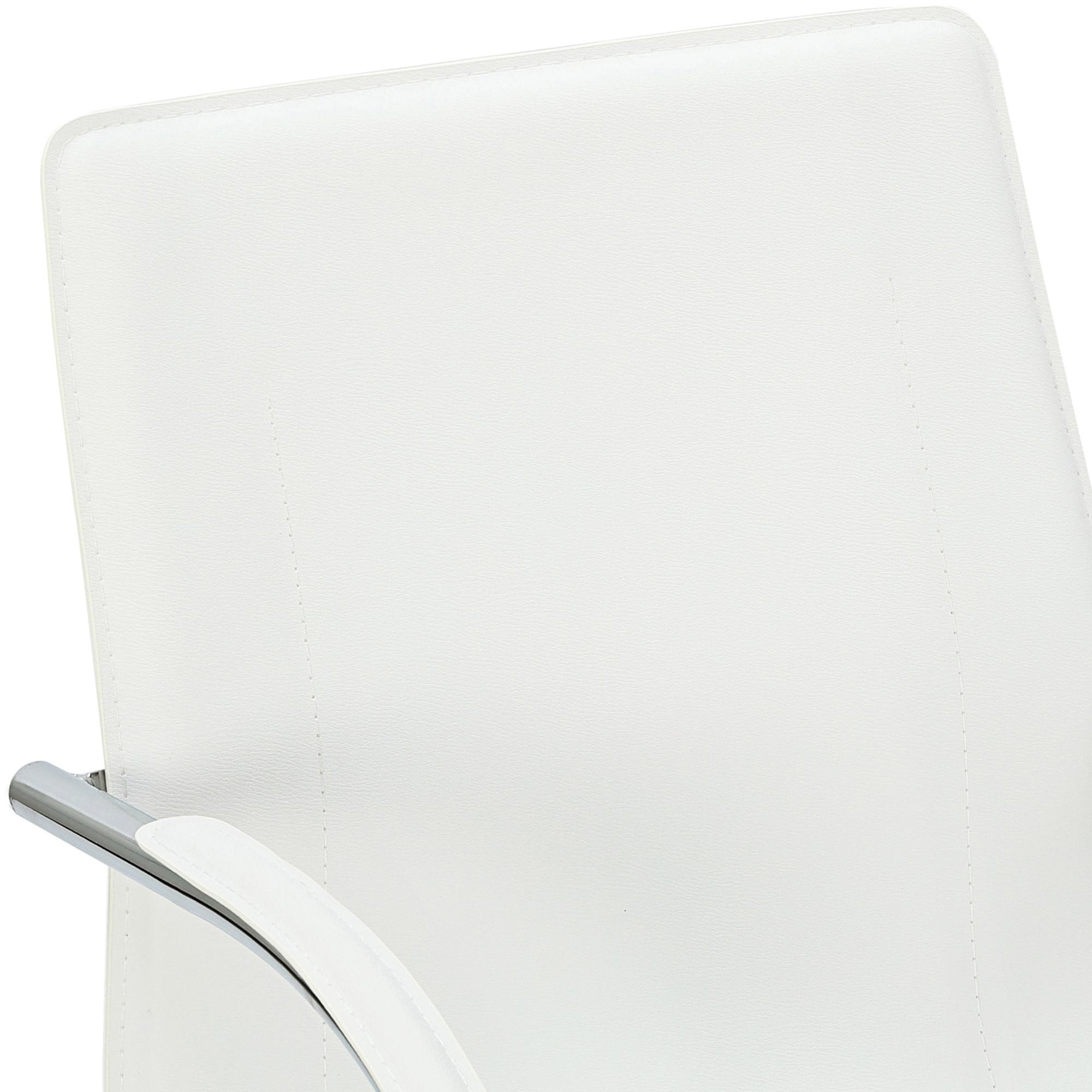 Chaise cantilever Noeleen en simili cuir