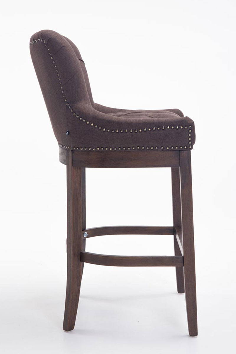 Lot de 2 Tabourets de Bar Lakewood en Tissu