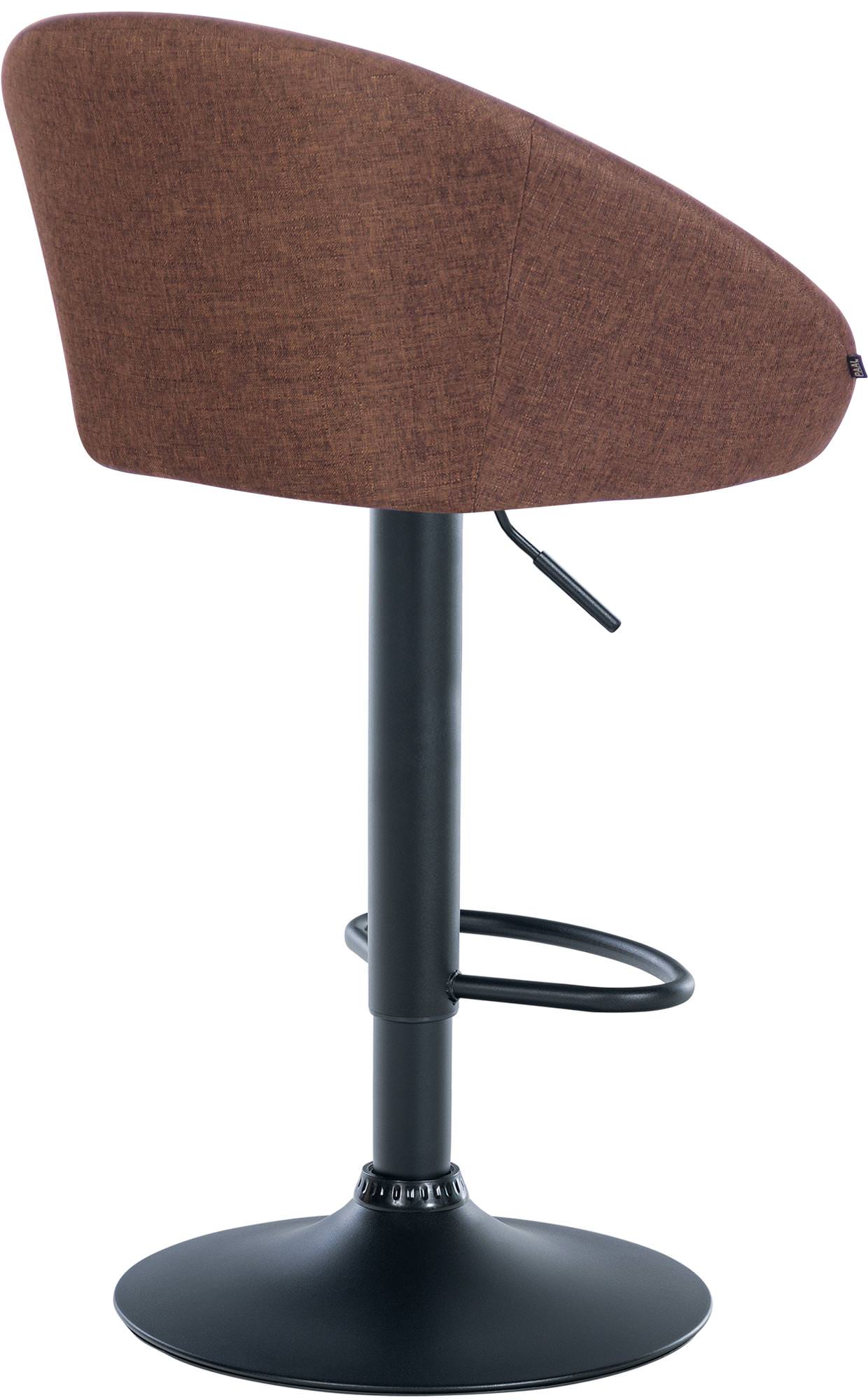 Tabouret de bar Davie Tissu