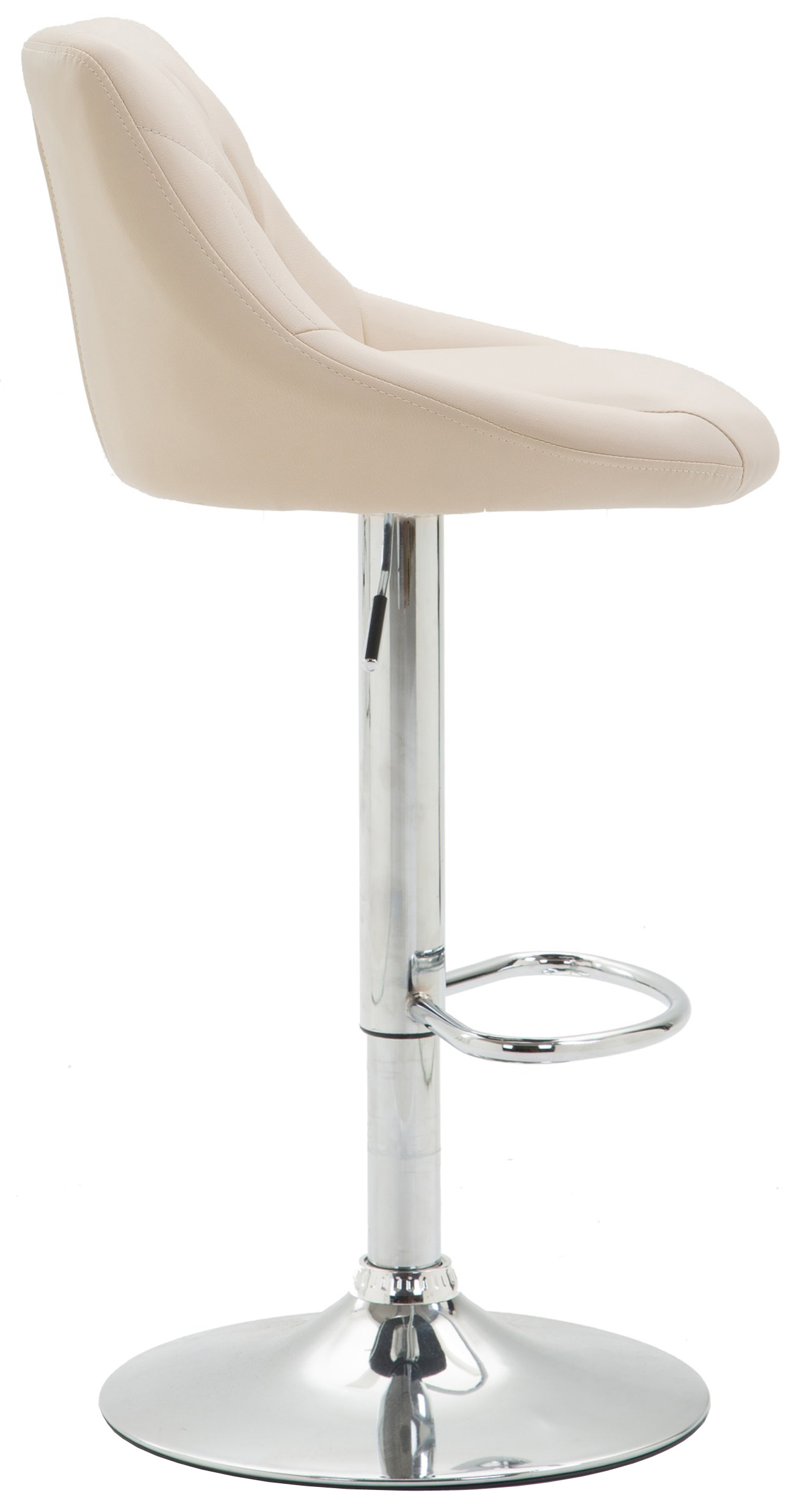 Lot de 2 tabourets de bar Lazio similicuir