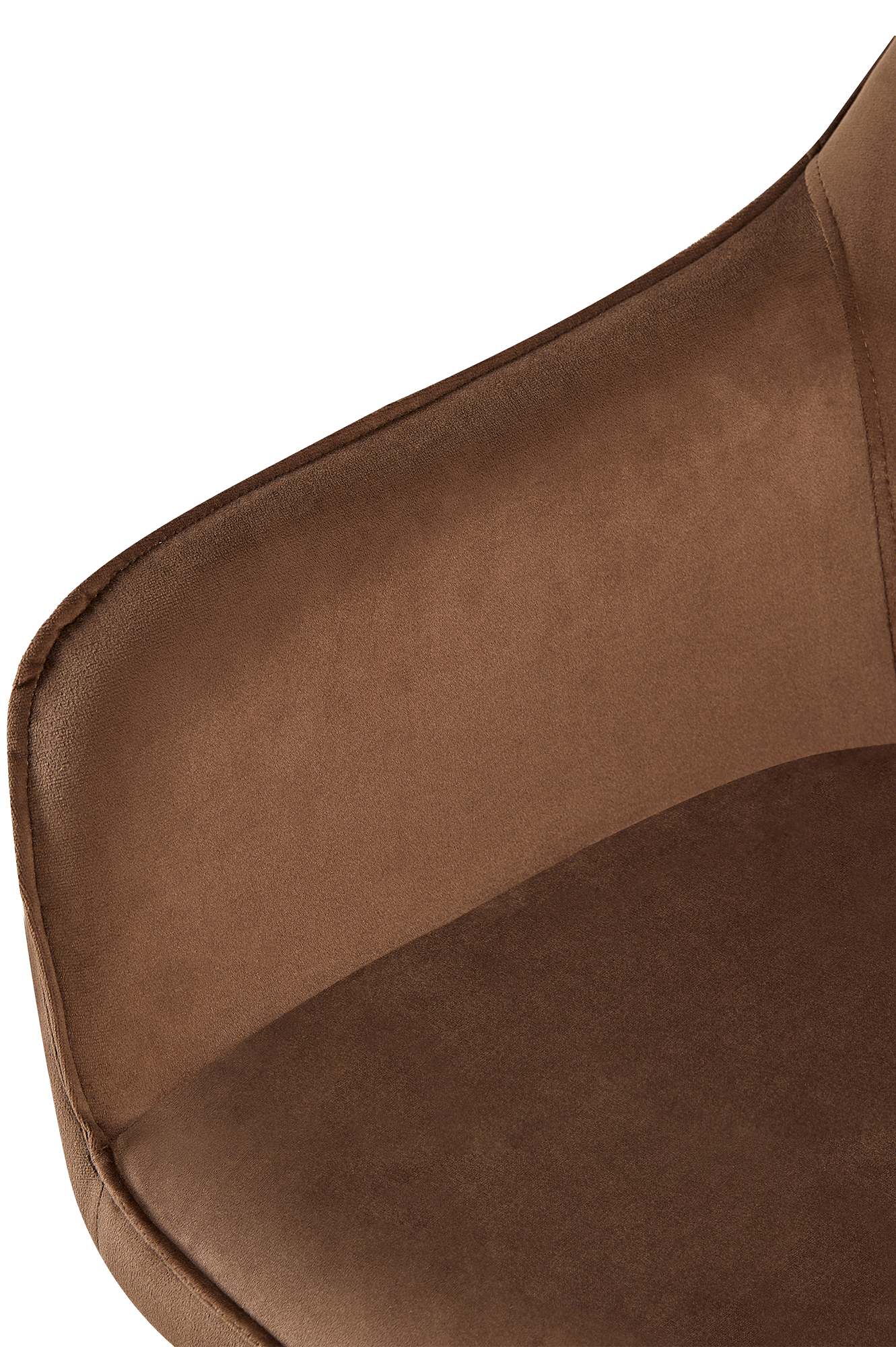Chaise de salle à manger Boise velours