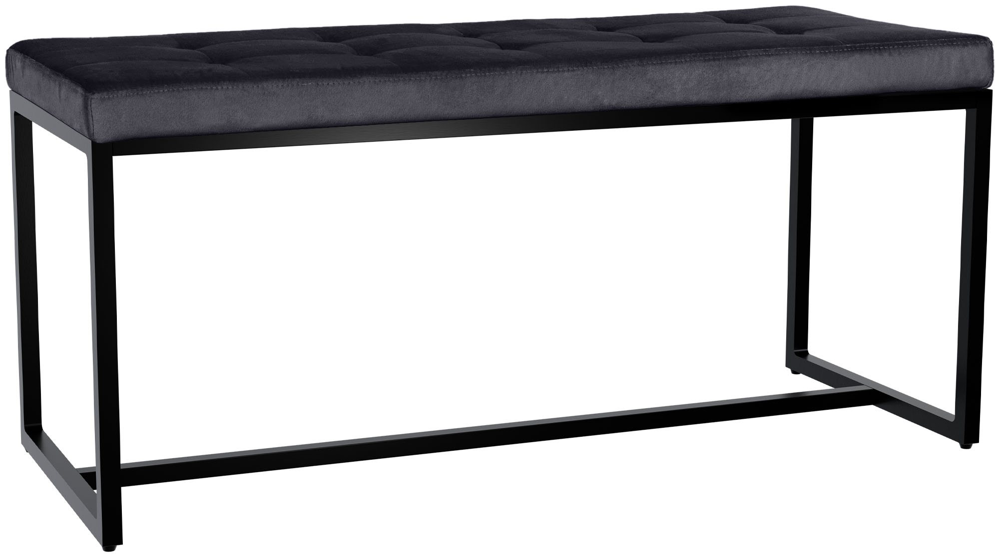 Banc Barci avec structure noire
