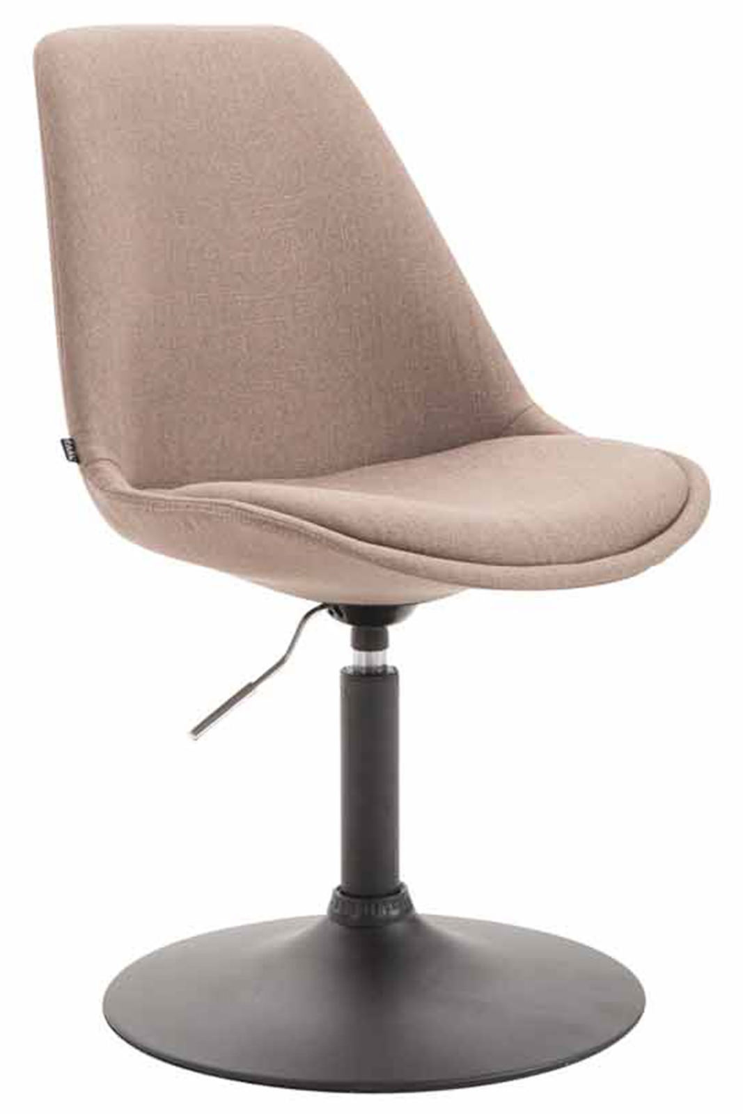 Lot de 4 Chaises de salle à manger Maverick tissu avec pied trompette
