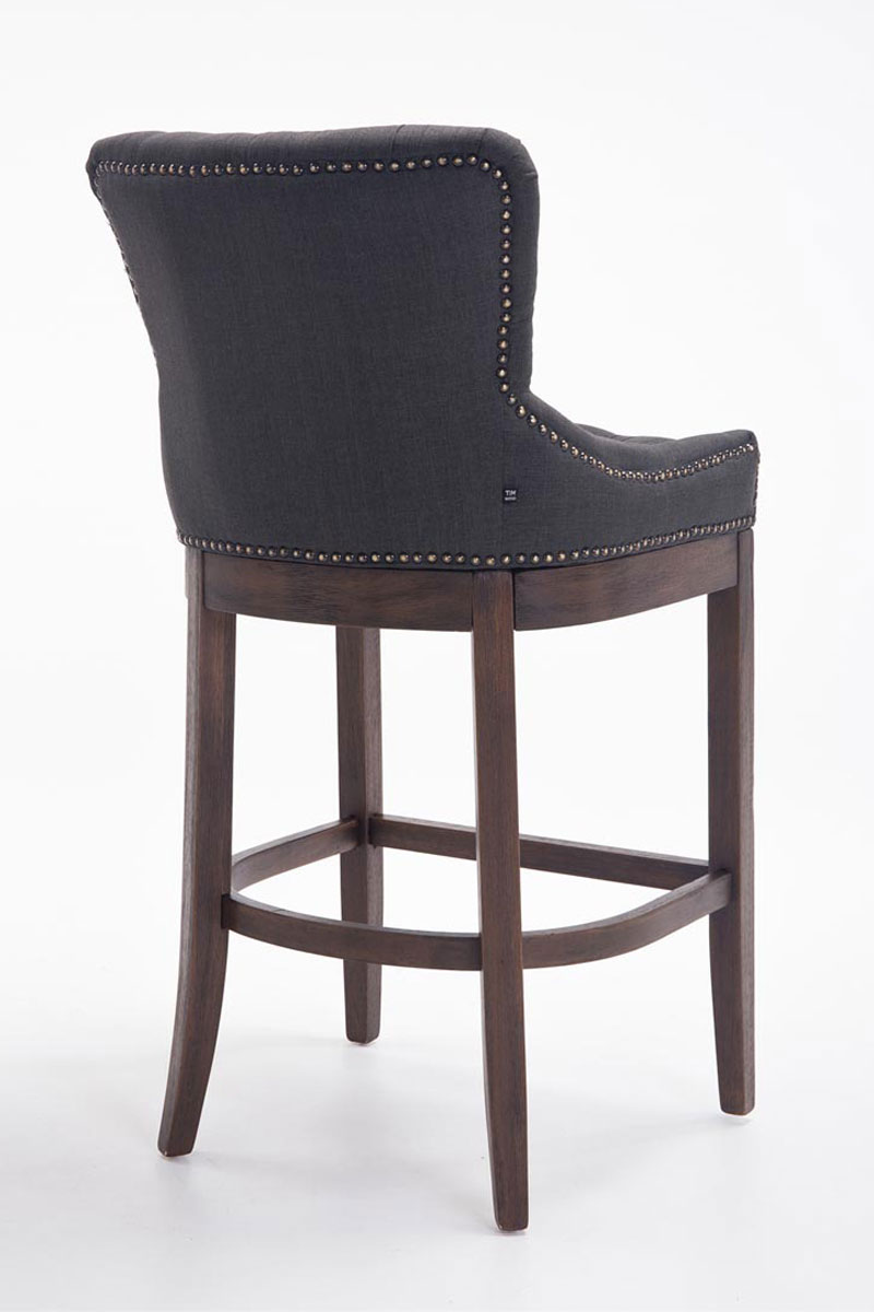 Lot de 2 Tabourets de Bar Lakewood en Tissu
