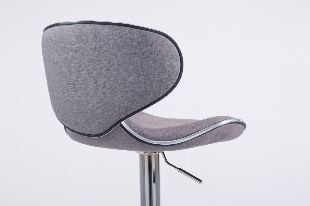 Lot de 2 tabourets de bar Las Vegas V2 en tissu