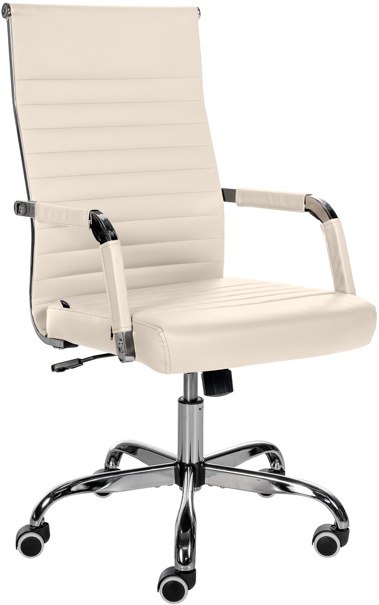 Chaise de bureau Amadora avec hauteur réglable et Pied en métal