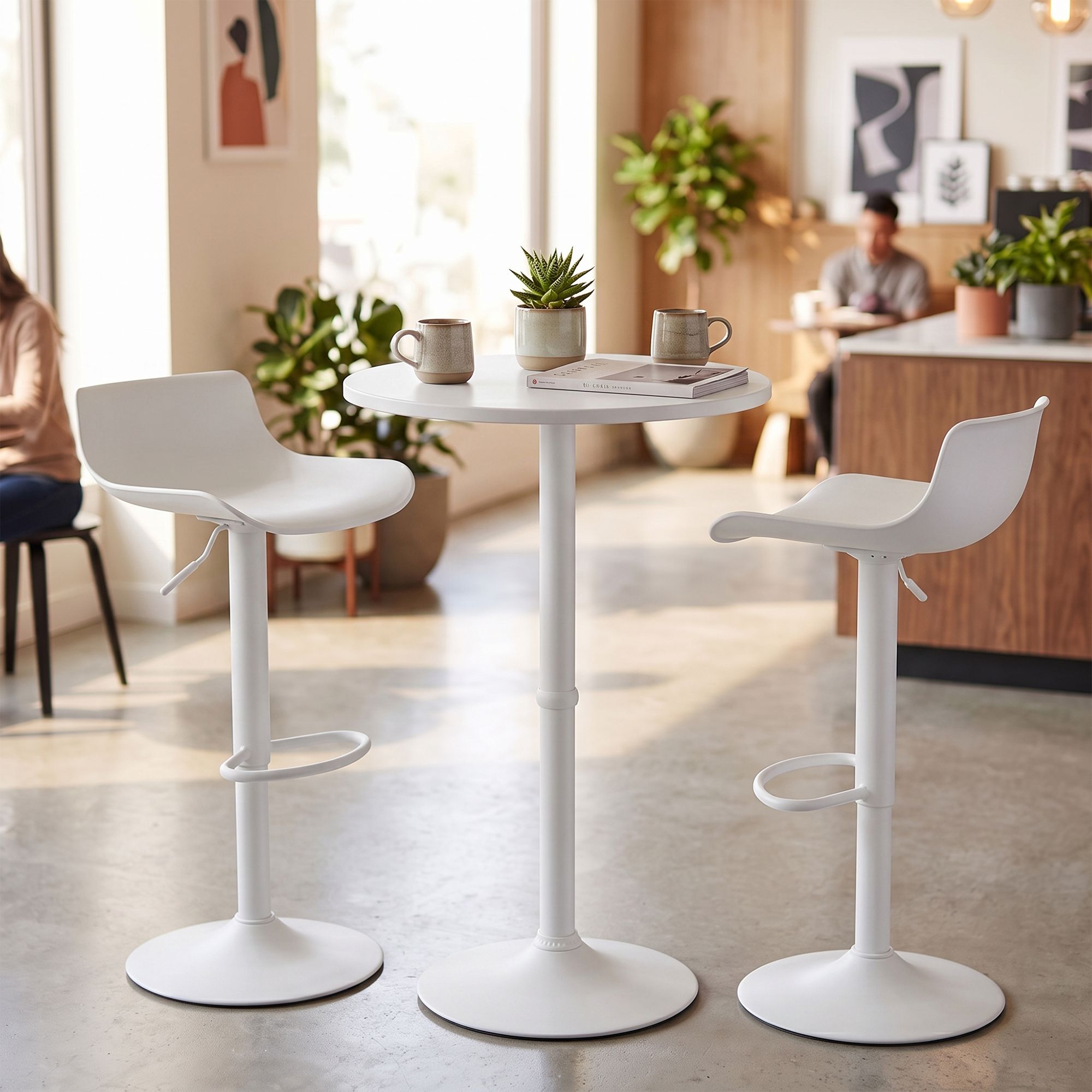 Ensemble table de bar Fernie avec 2 tabourets de bar