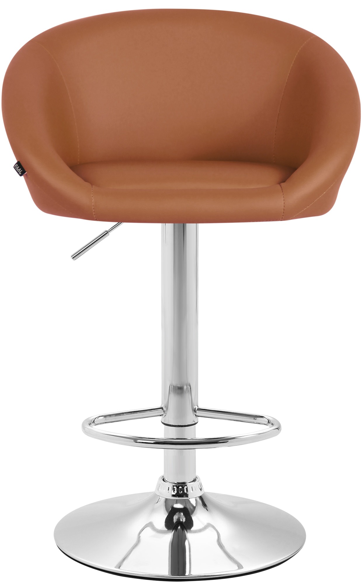 Tabouret de bar Miami V2 similicuir avec pied en métal