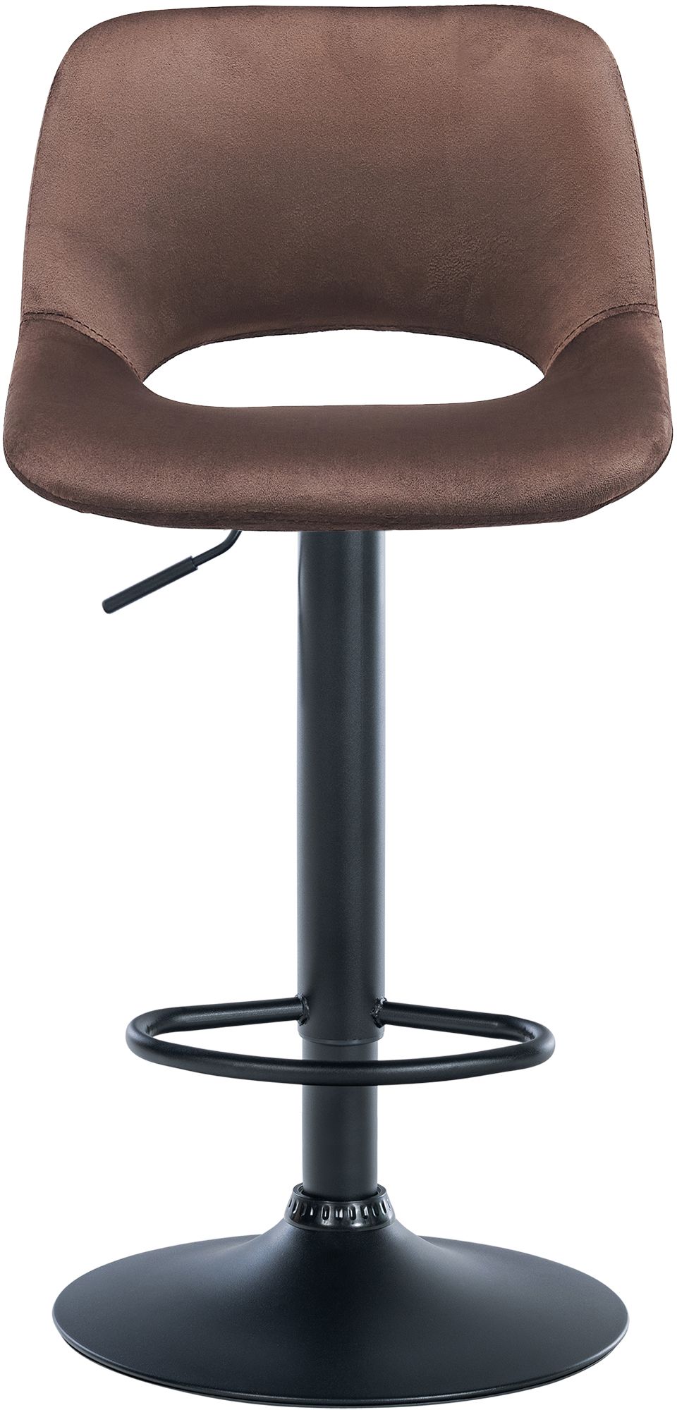 Tabouret de bar Camden velours