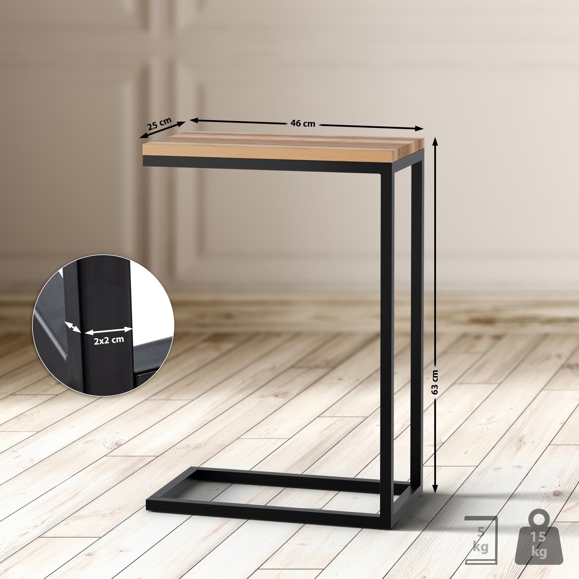 Table d'appoint Manteo