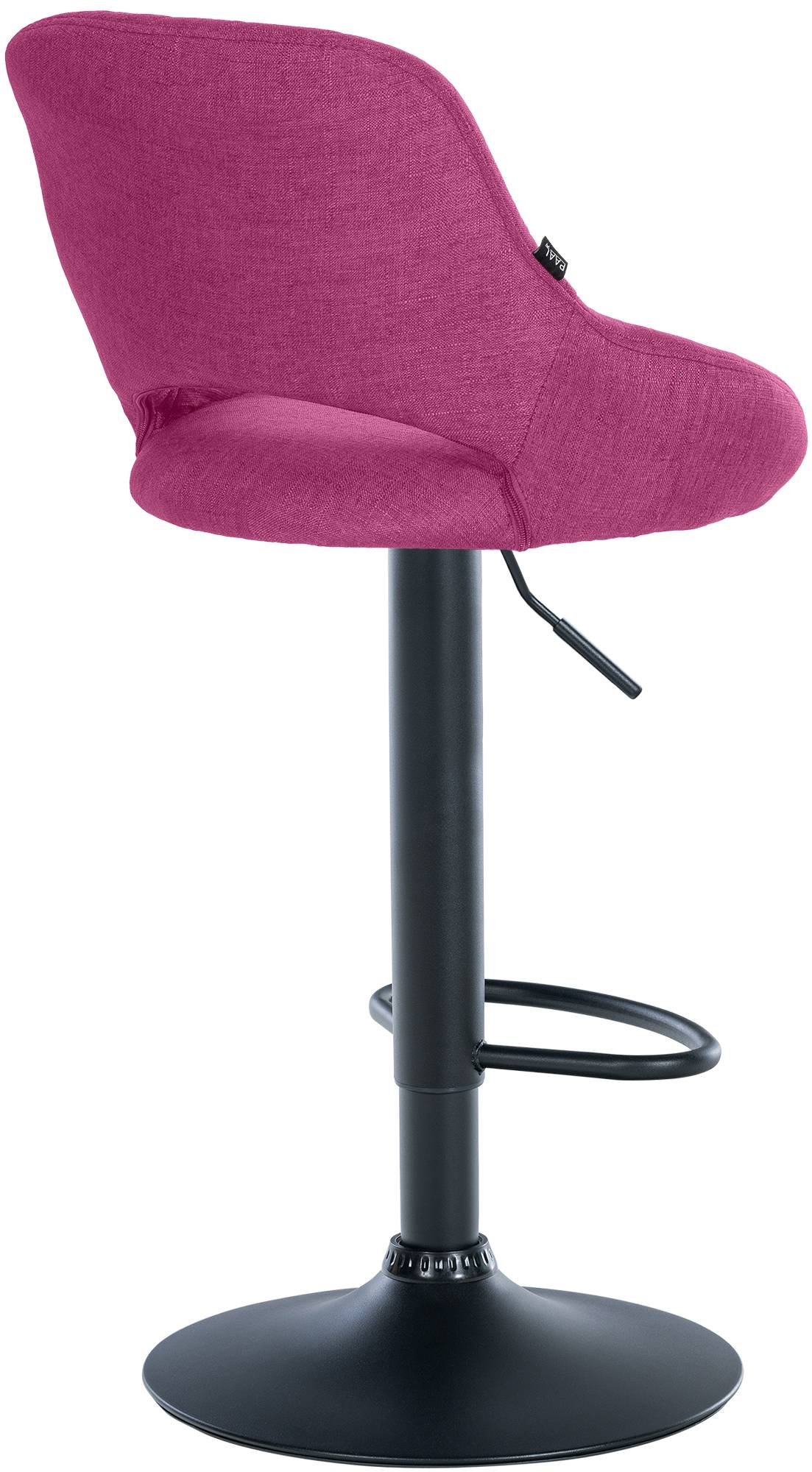 Lot de 2 tabourets de bar Milet en tissu
