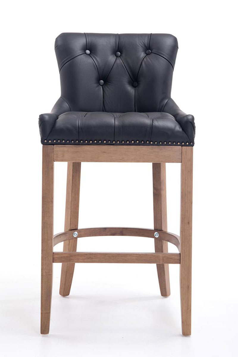 Lot de 2 Tabourets de bar Lakewood en véritable Cuir