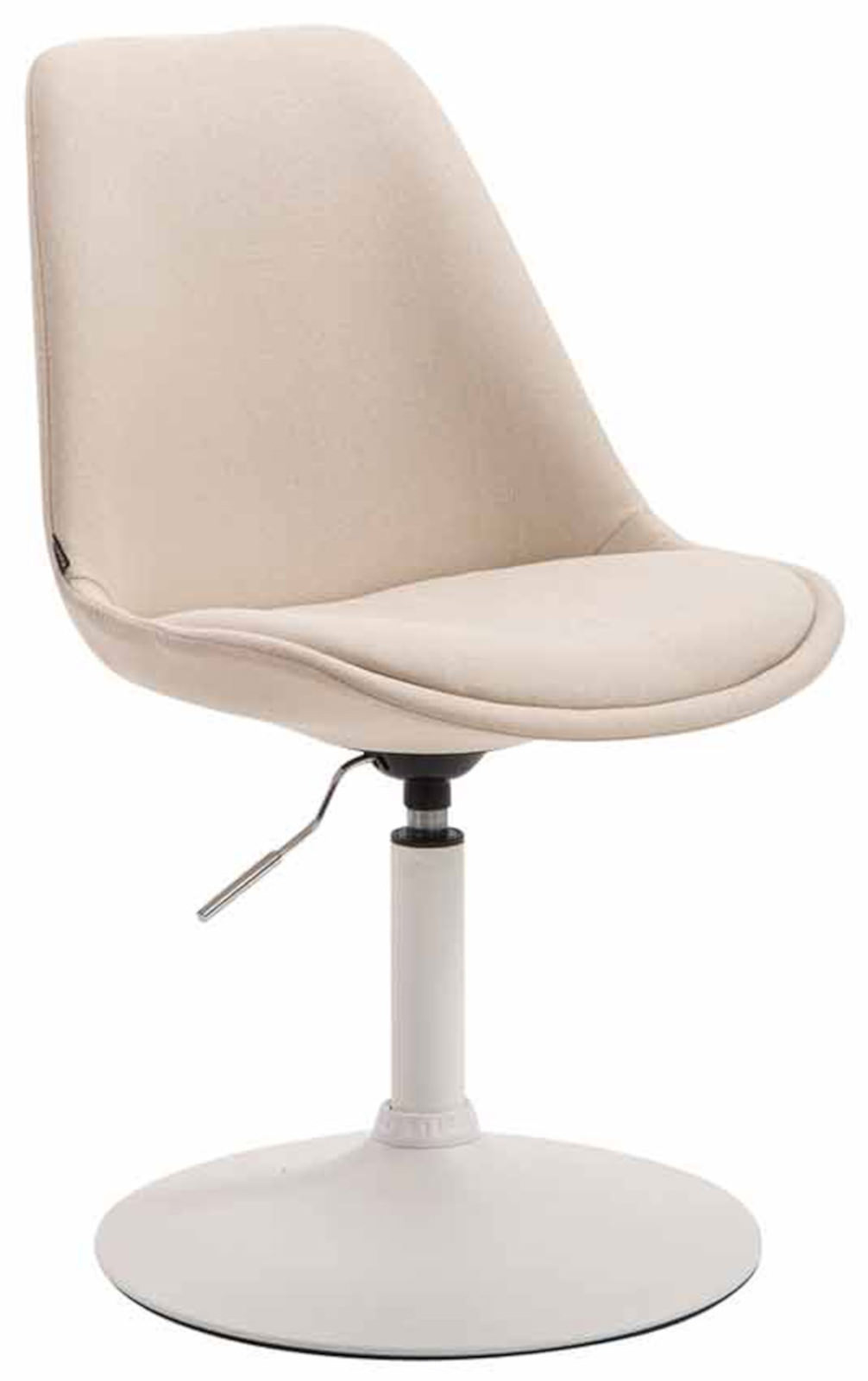 Lot de 4 Chaises de salle à manger Maverick tissu avec pied trompette