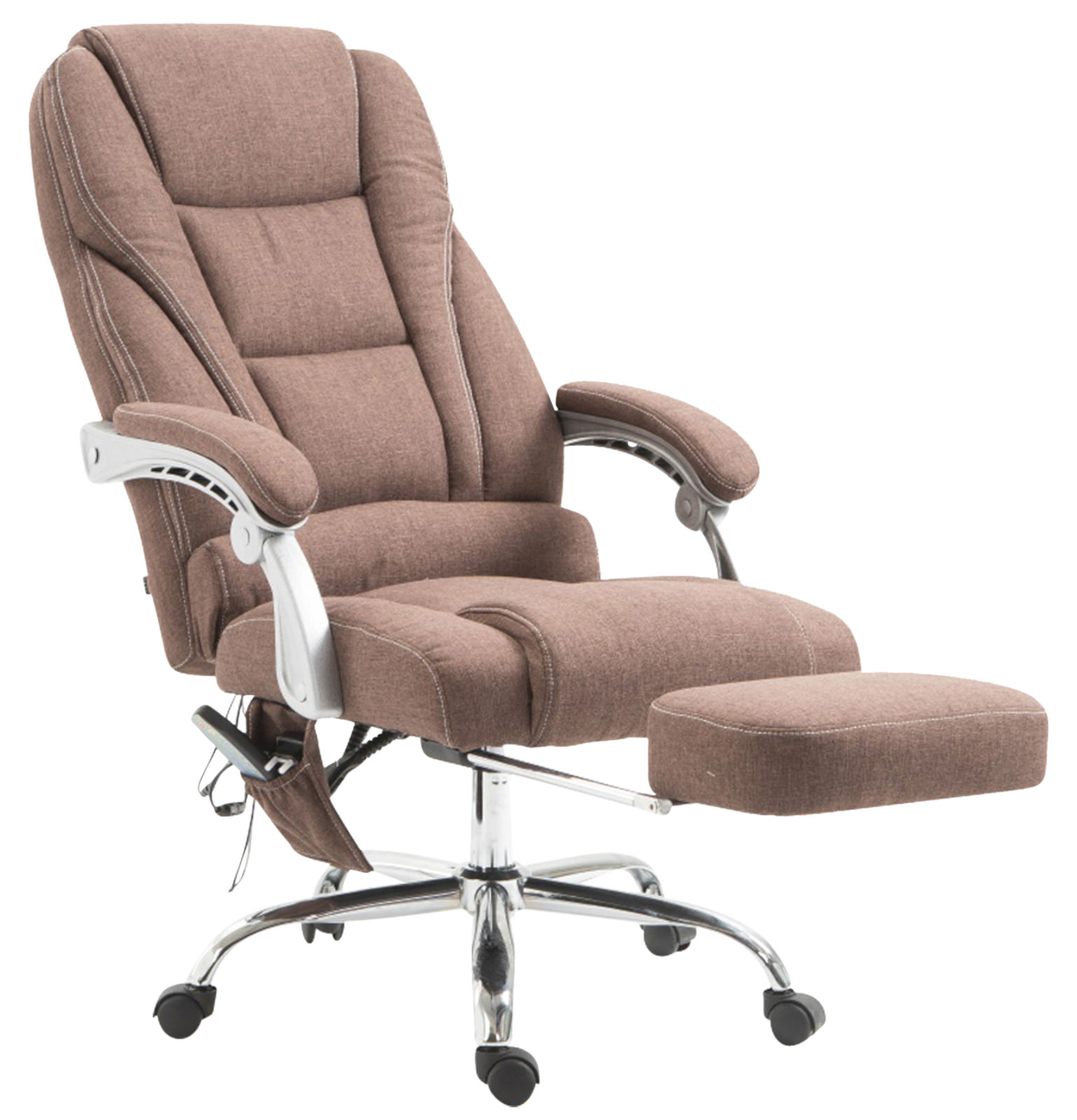 Fauteuil de bureau Pacific avec fonction massage tissu