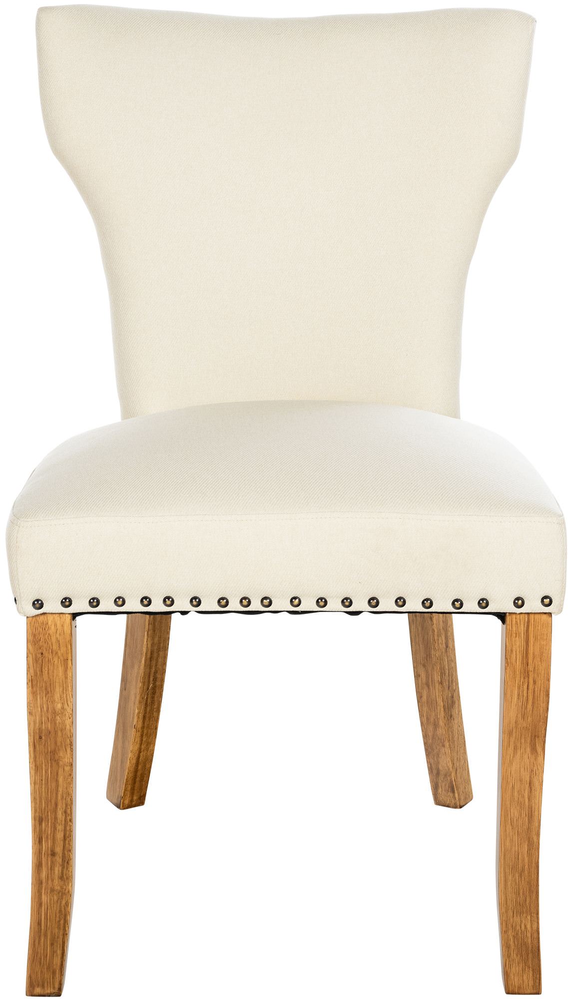 Lot de 2 chaises de salle à manger Zadar tissu