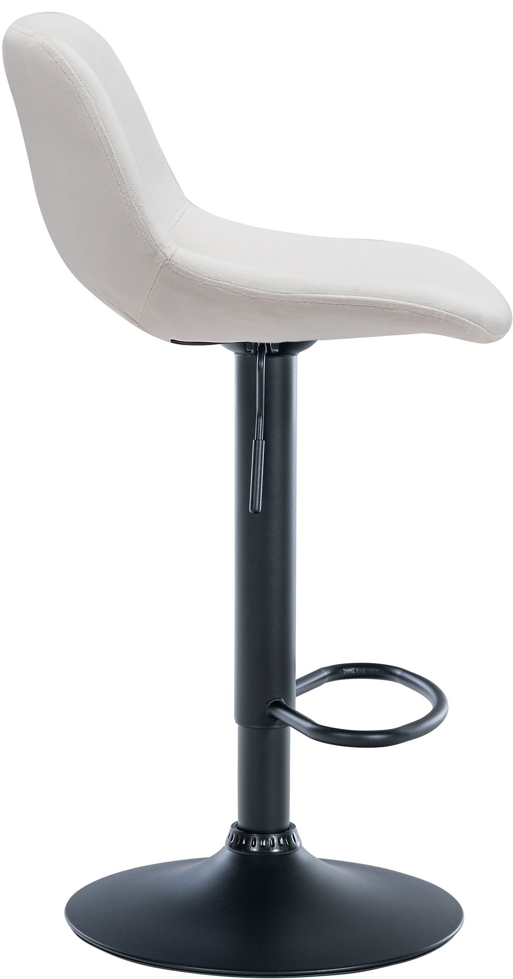 Tabouret de bar Camden velours
