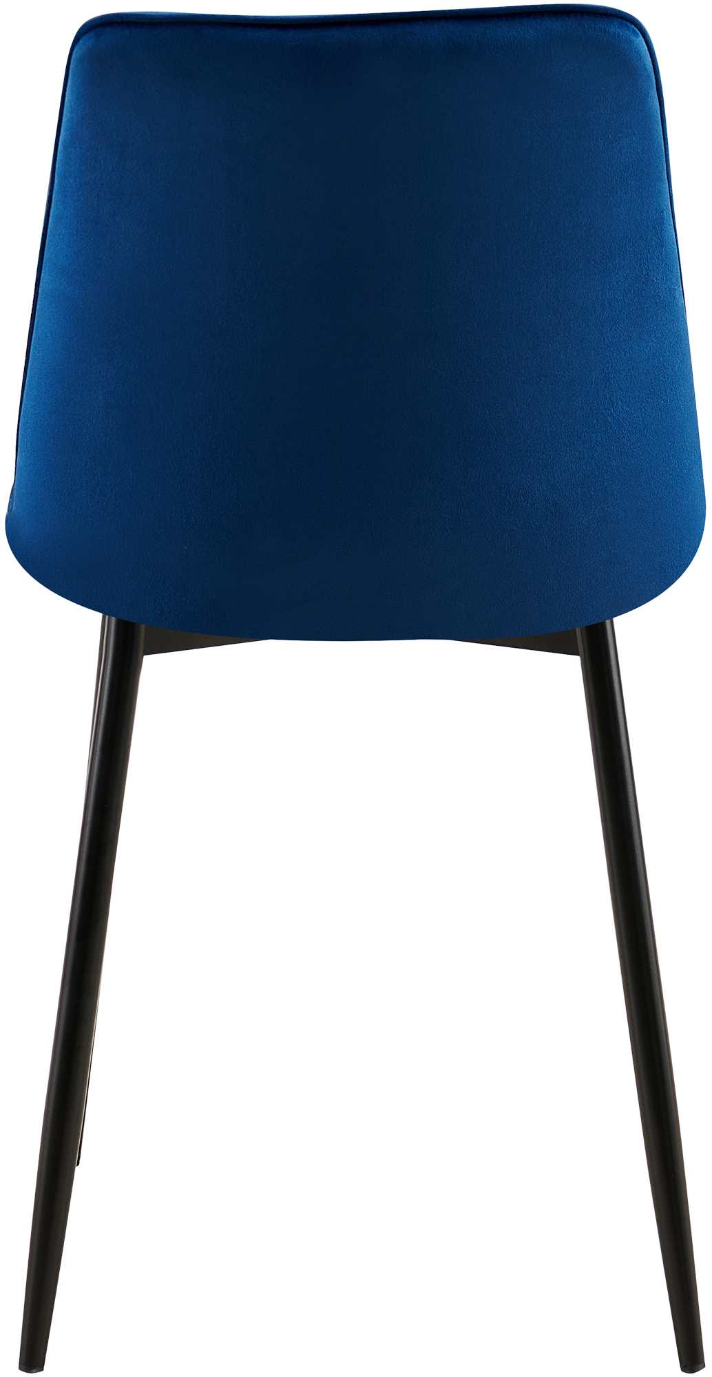 Chaise de salle à manger Gifford revêtement velours