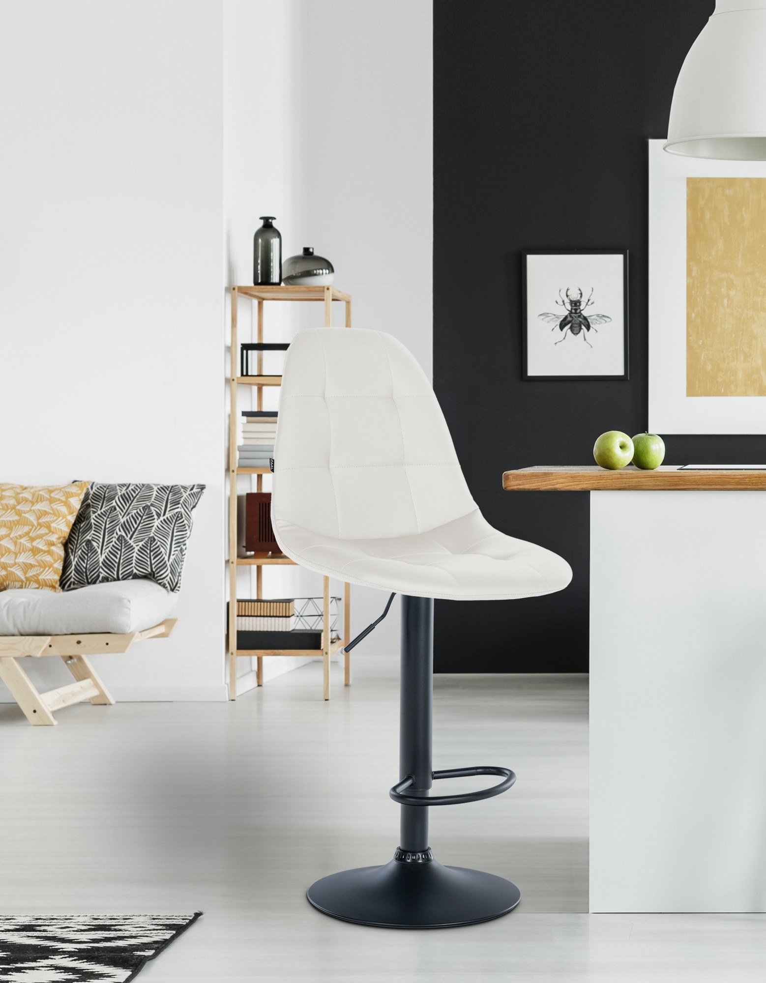 Tabouret de bar Elmore similicuir