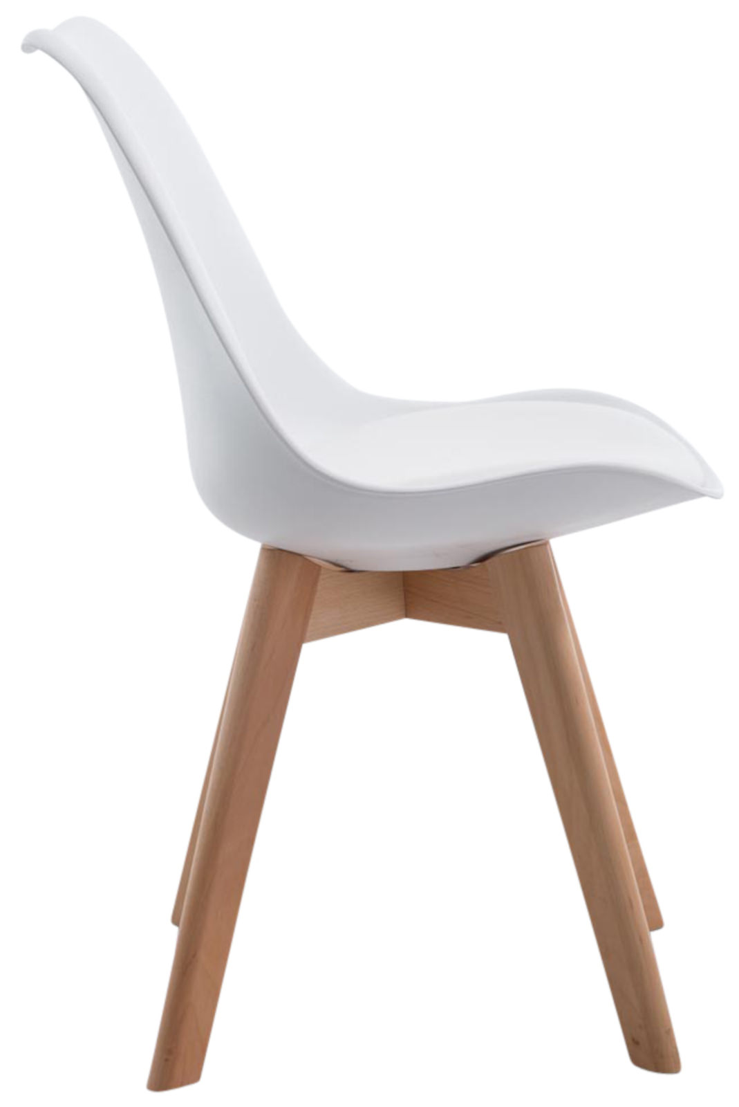Lot de 4 chaises de salle à manger Borneo V2 en similicuir