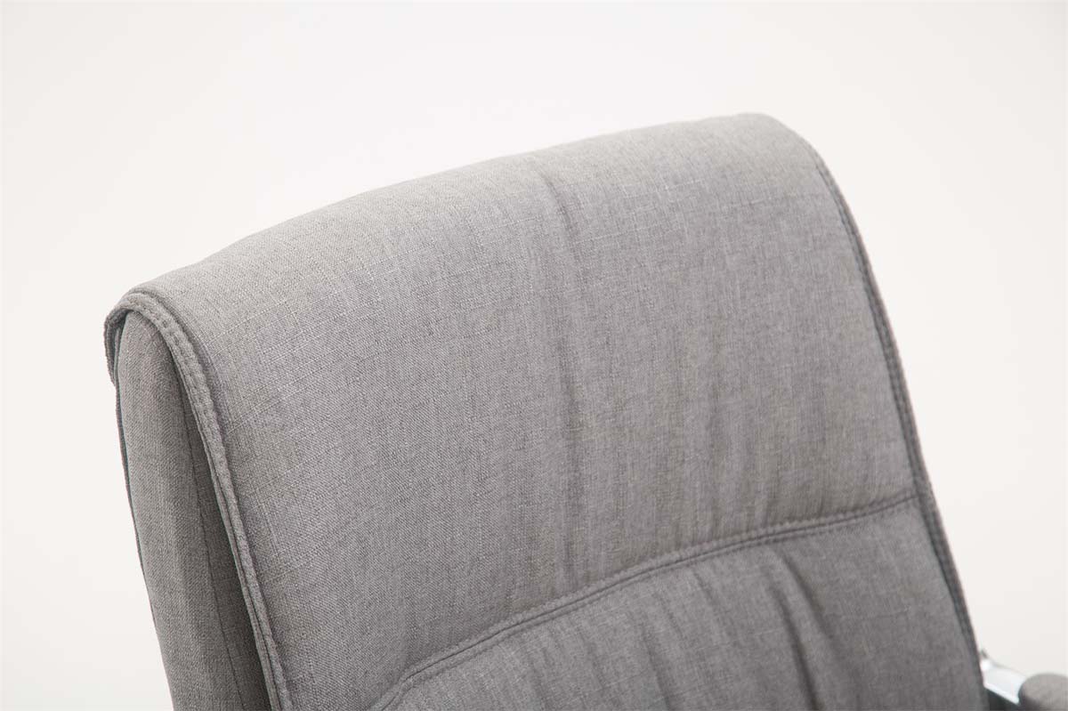 Chaise visiteur XXL Anubis tissu