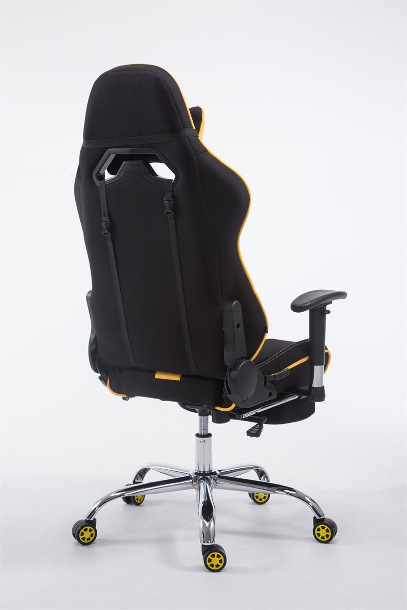 Fauteuil de bureau racing Limit tissu avec ou sans repose-pieds