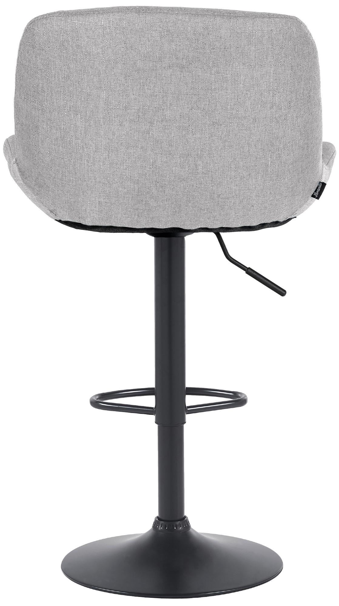 Lot de 2 tabourets de bar Solon noir
