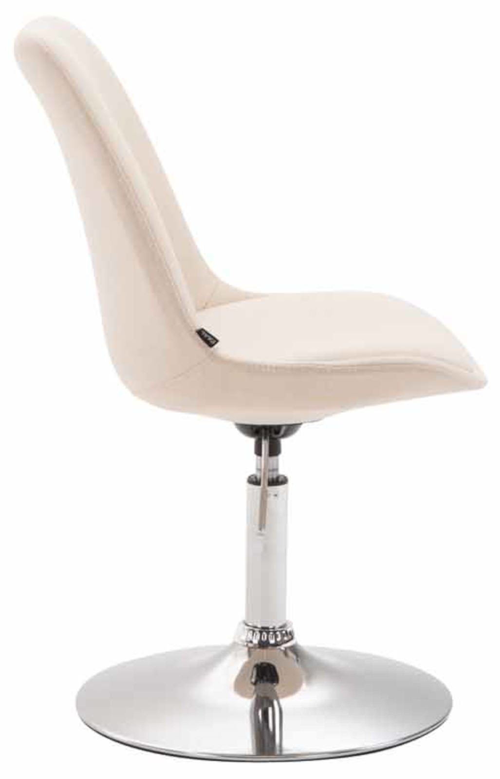 Lot de 4 Chaises de salle à manger Maverick tissu avec pied trompette