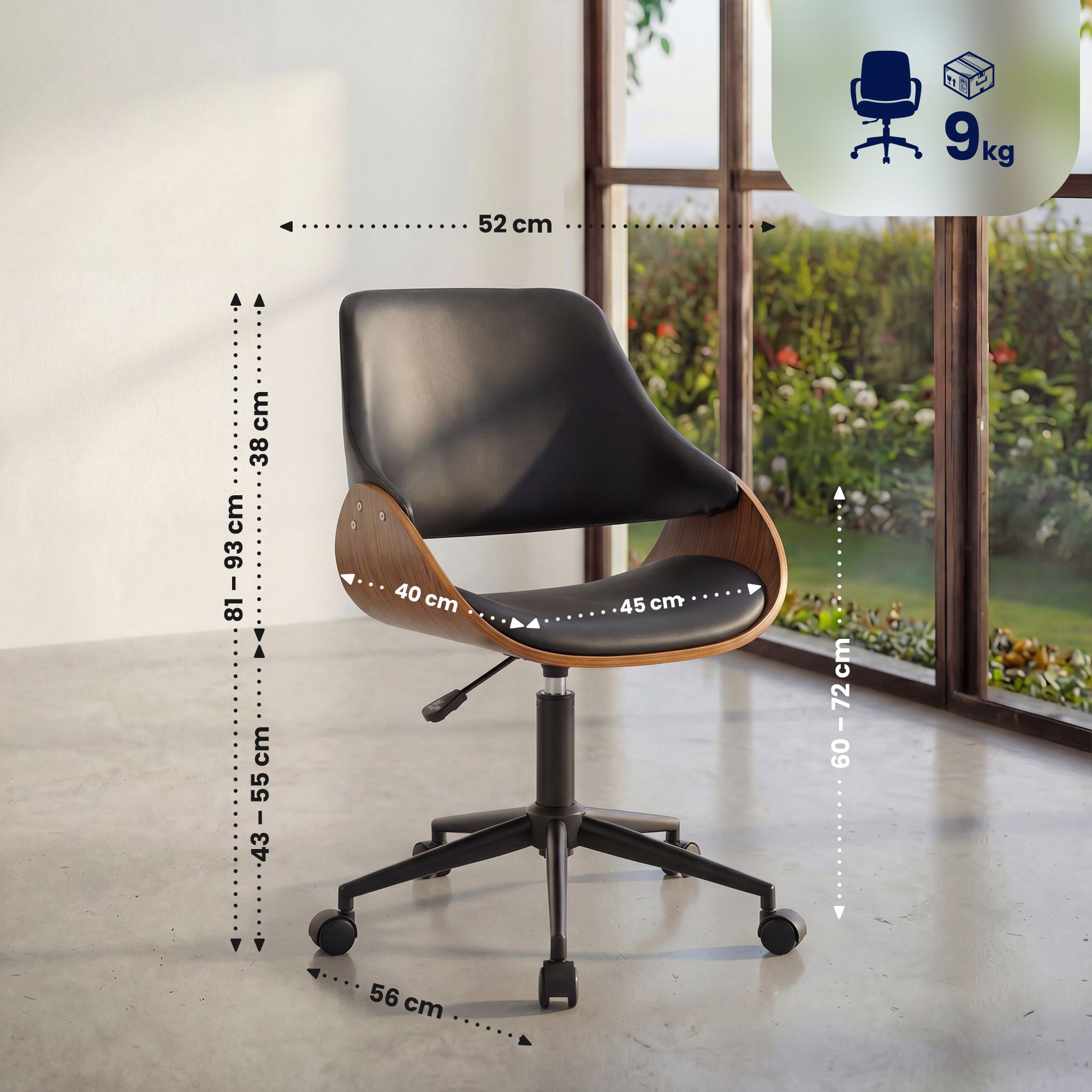 Fauteuil de bureau Sorrento