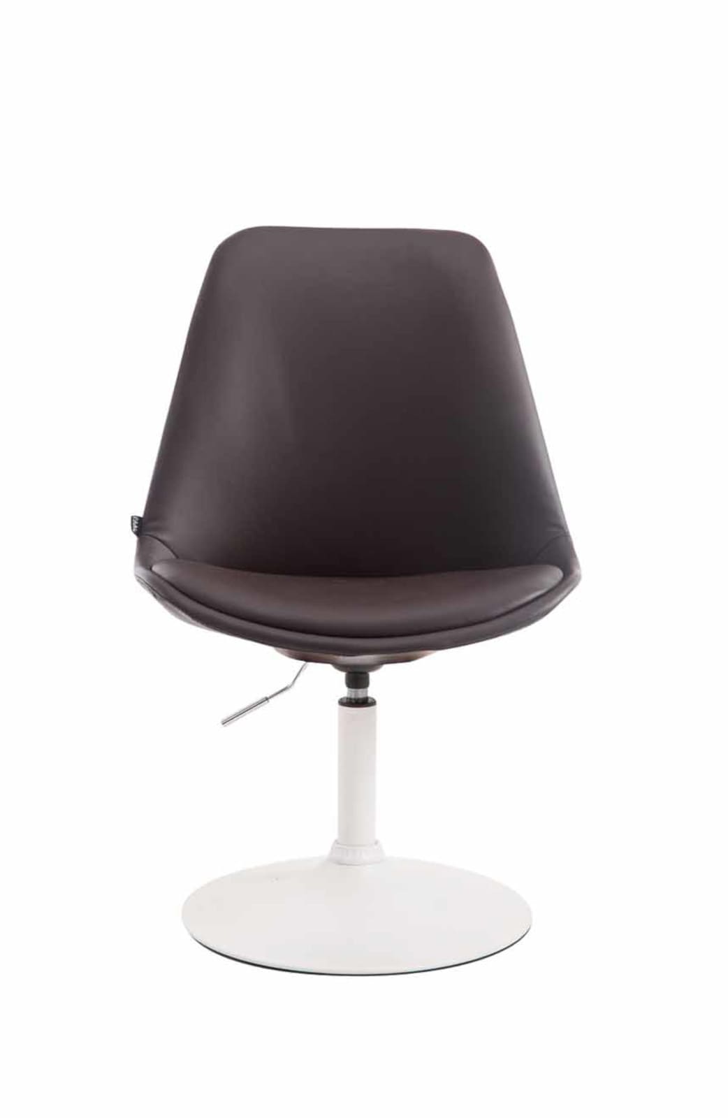 Lot de 4 Chaises de salle à manger Maverick similicuir avec pied trompette