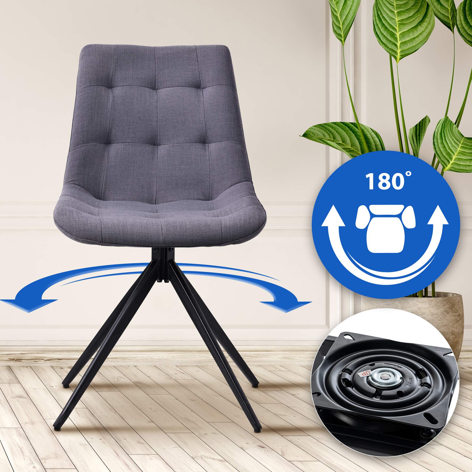 Chaise de salle à manger Merna