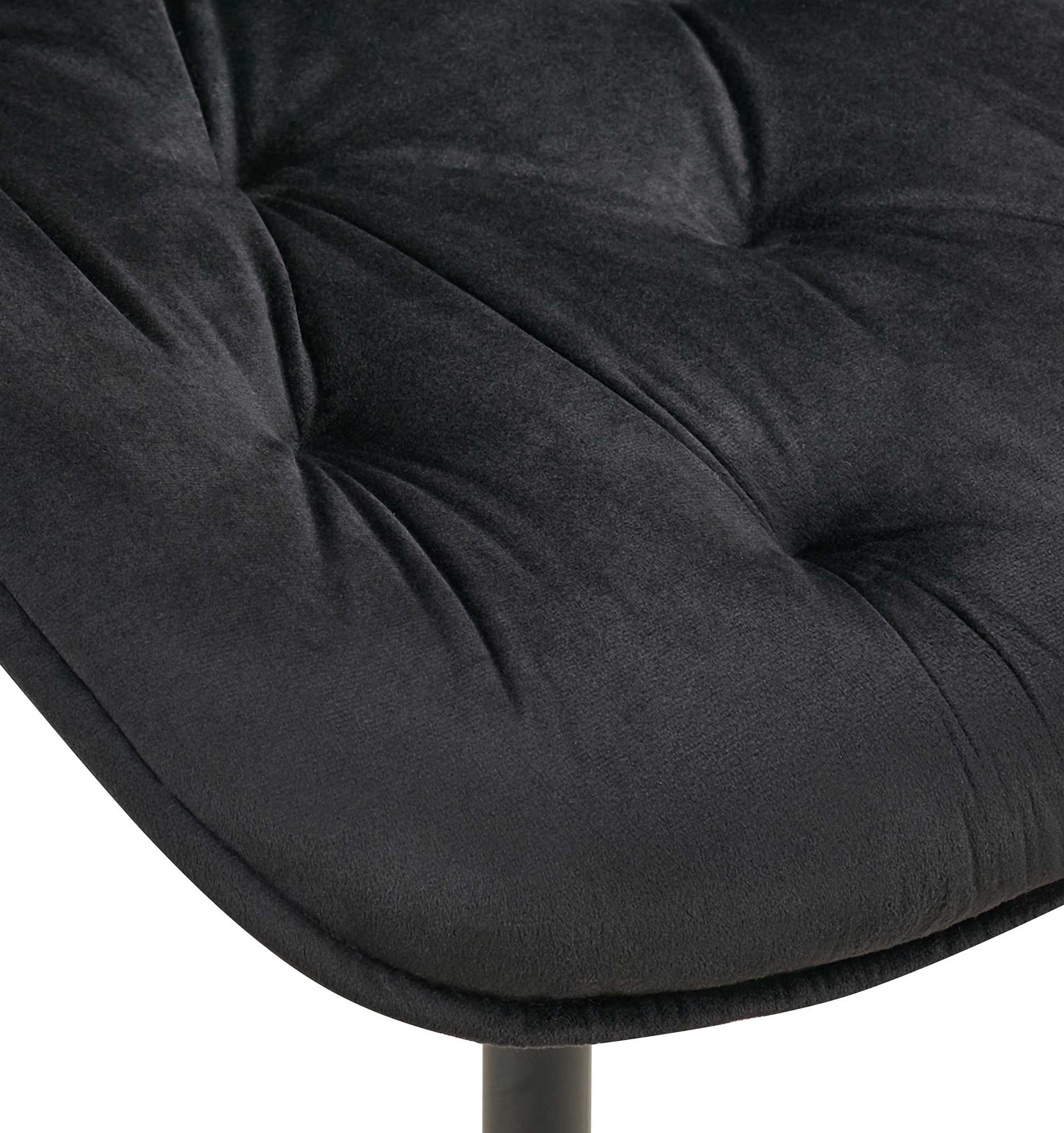 Lot de 2 chaises de salle à manger Wallace velours