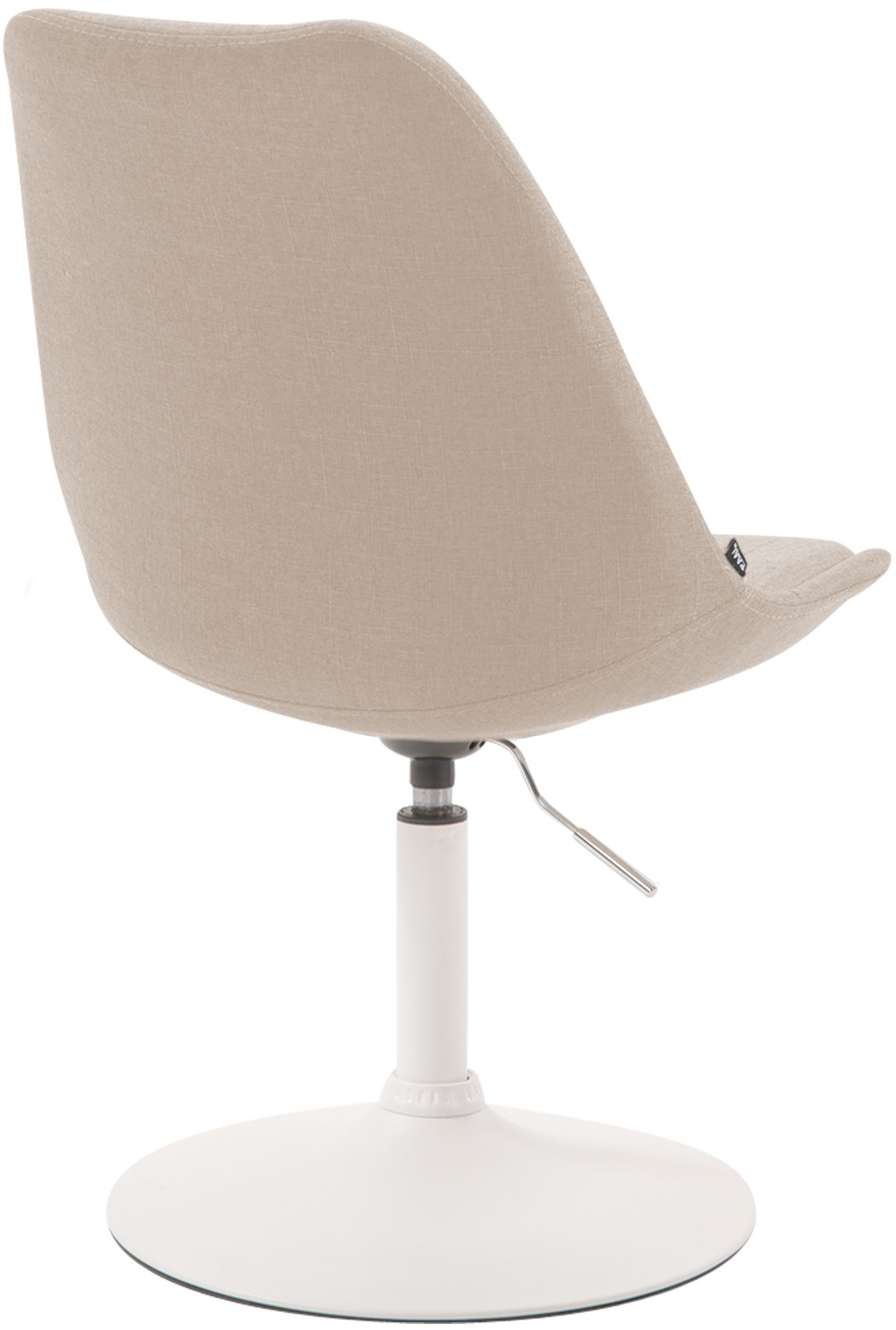 Chaise de salle à manger Maverick tissu avec pied trompette