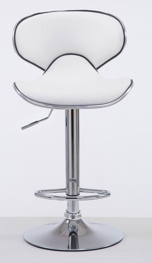 Lot de 2 tabourets de bar Las Vegas V2 similicuir