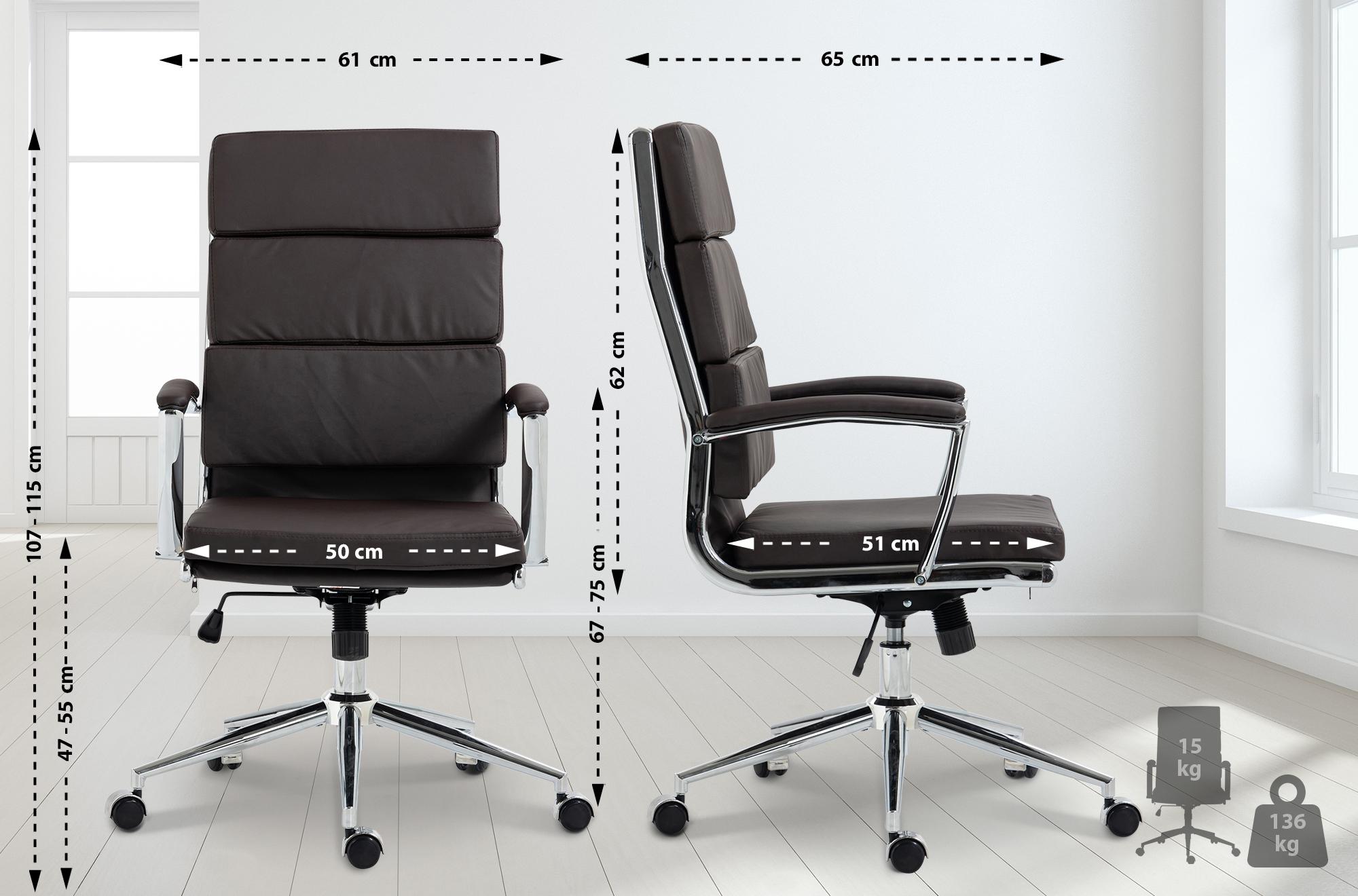 Chaise de bureau Cleveland
