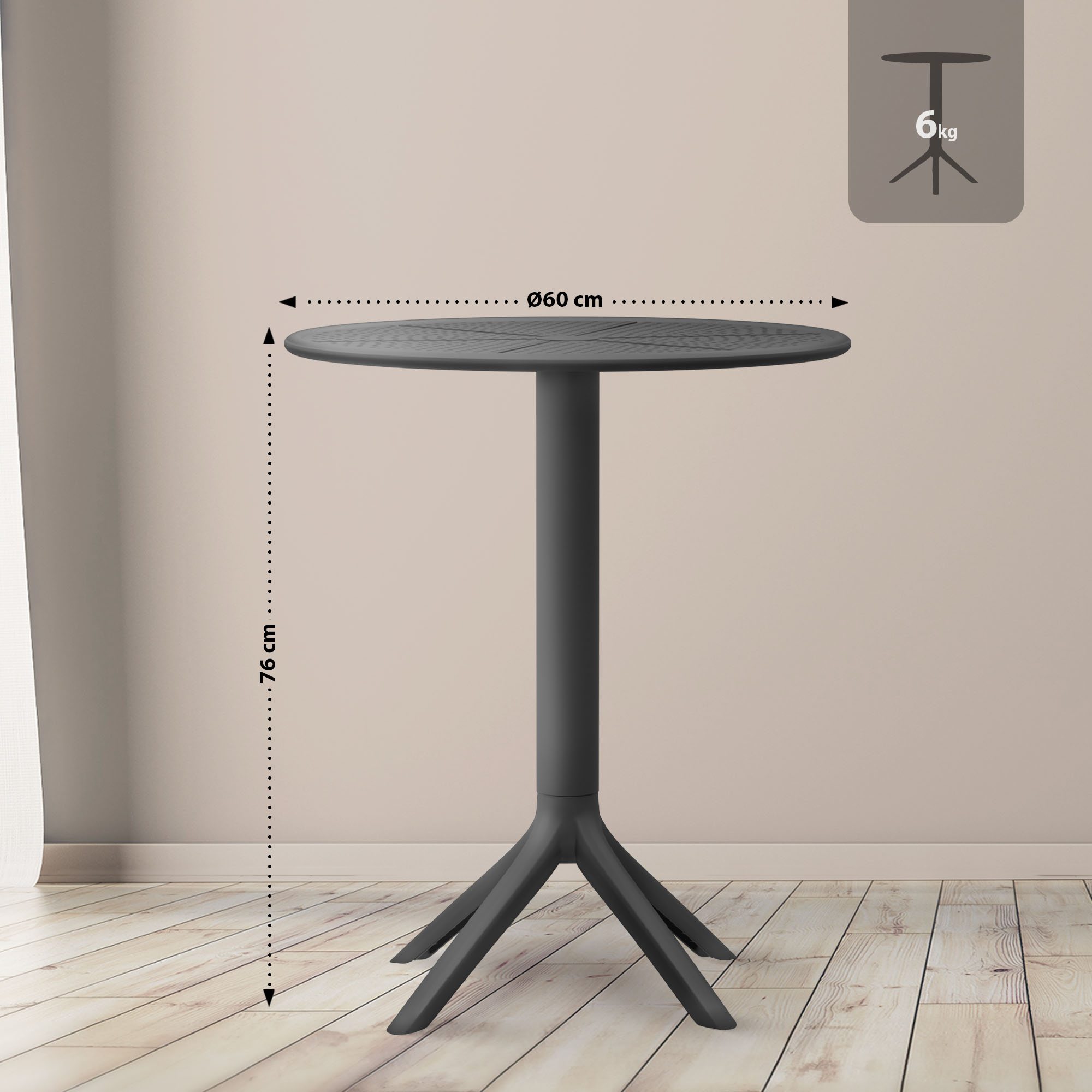 Table Lacota ronde 60 cm
