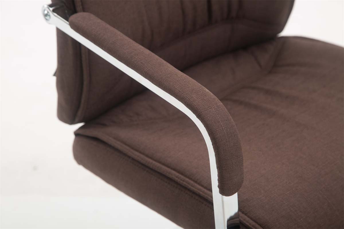 Chaise visiteur XXL Anubis tissu