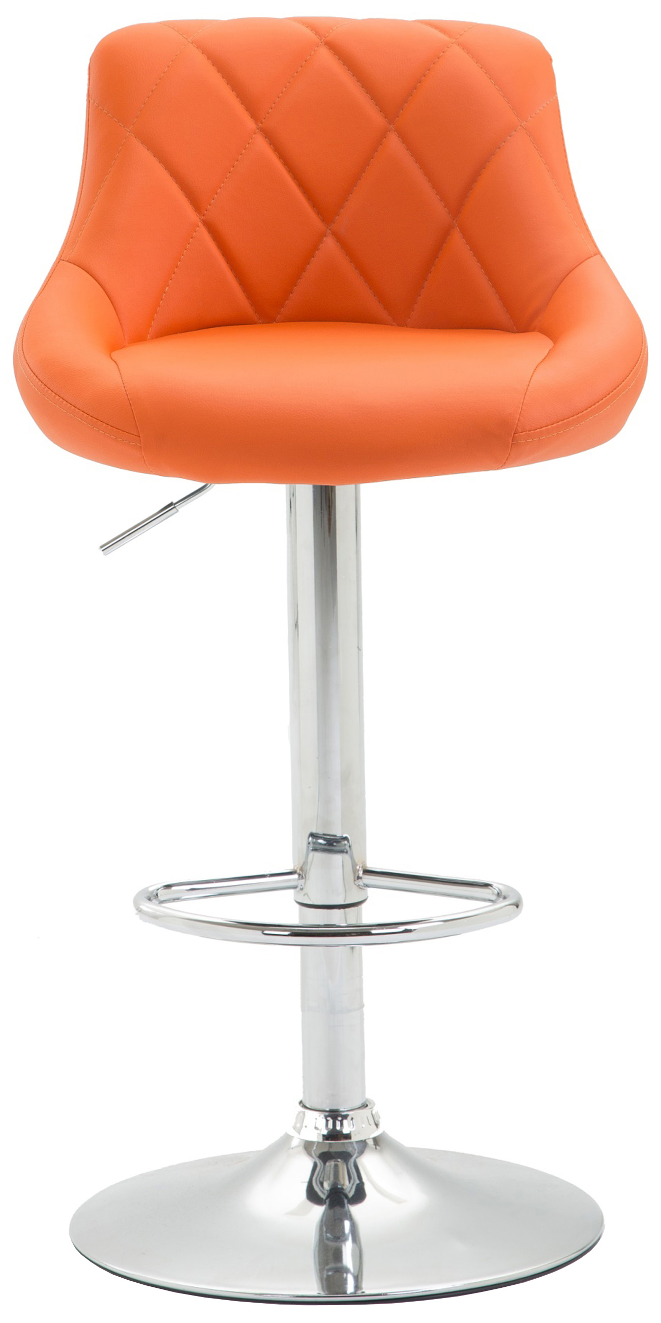 Lot de 2 tabourets de bar Lazio similicuir