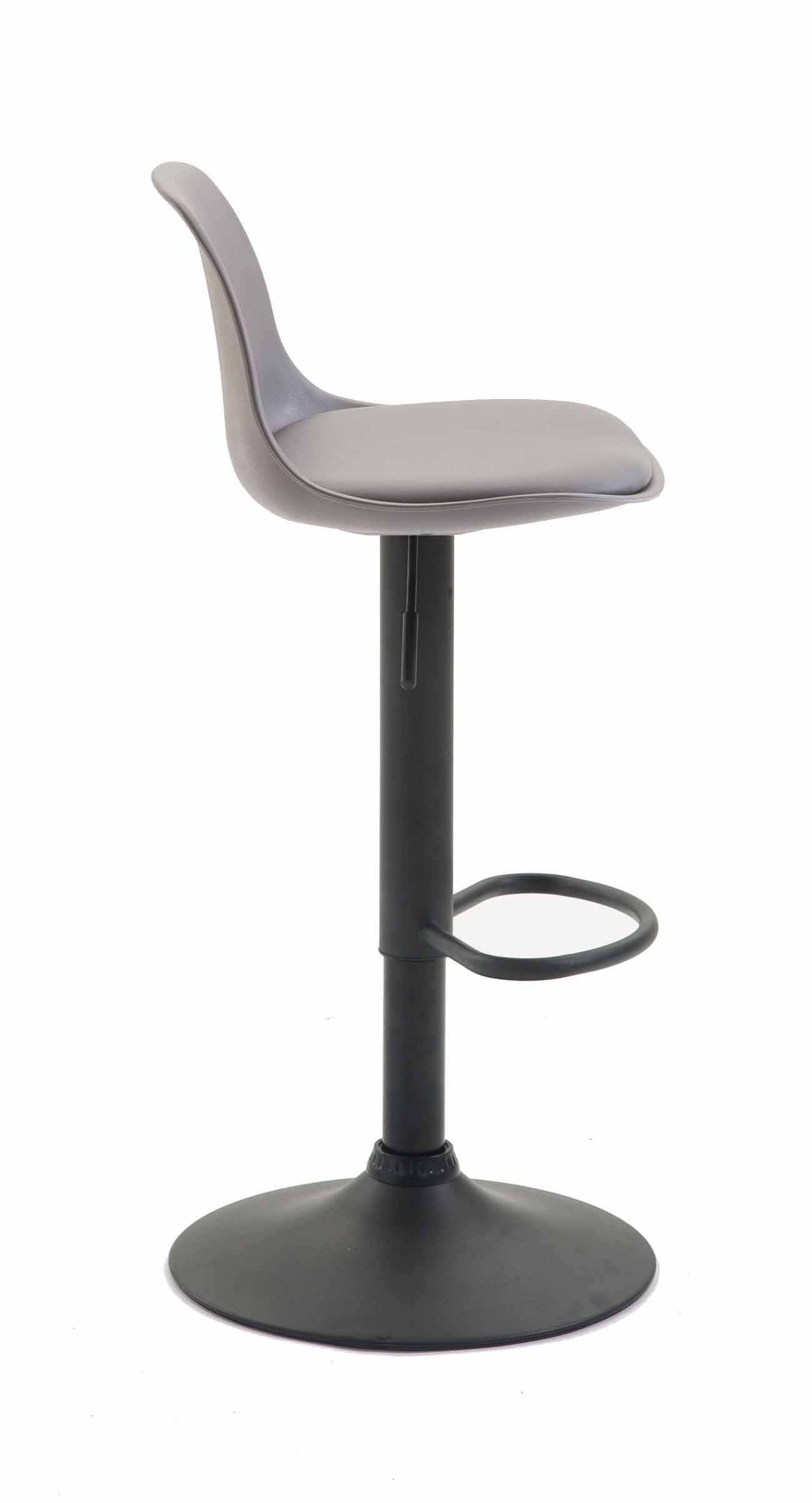 Tabouret de bar Kiel Similicuir et coque en plastique