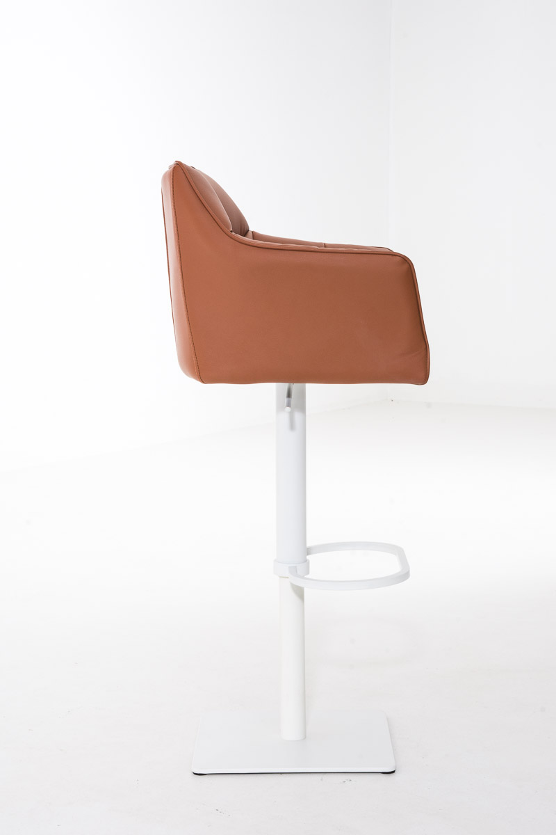 Tabouret de bar Damaso avec revetement en similicuir